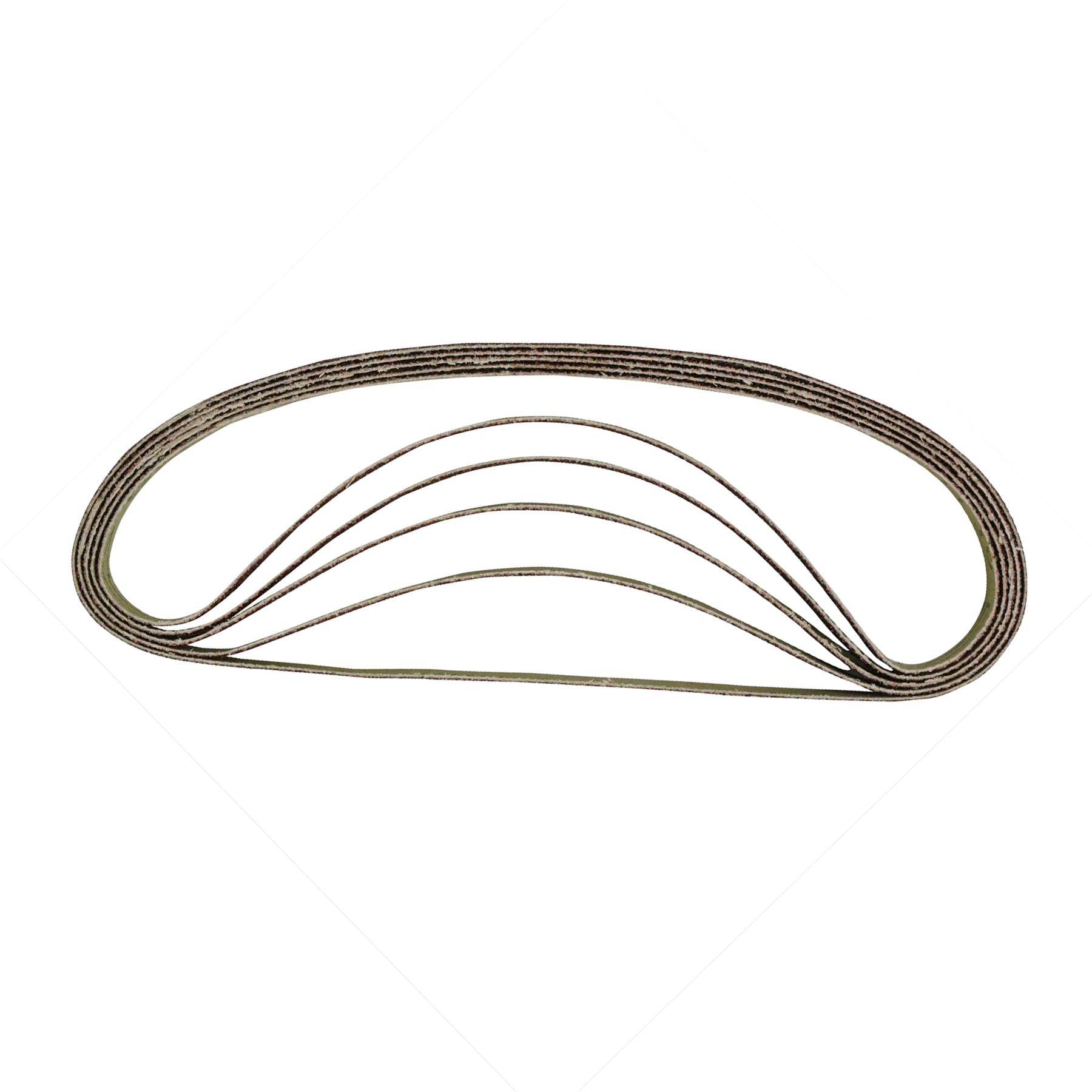 (Pack of 10) Sanding Belts Finger Sander 13 x 457mm by Dapetz