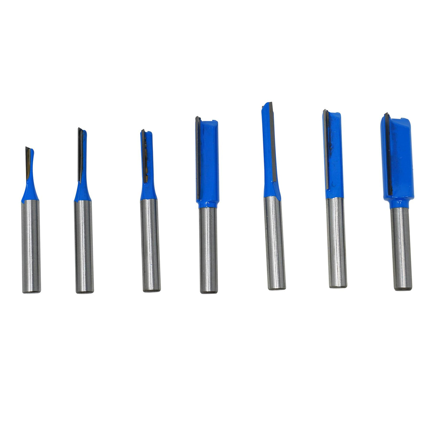 7Pcs Shank Router Bit 1/4 Inch Tungsten Carbide Milling Cutter Trimming Set By Dapetz