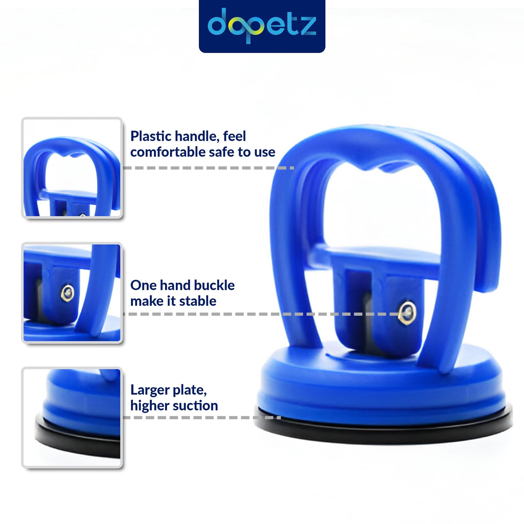 10PCS Suction Cup Car Body Ding Remover Repair Sucker Dent Puller Bodywork 35KG By Dapetz