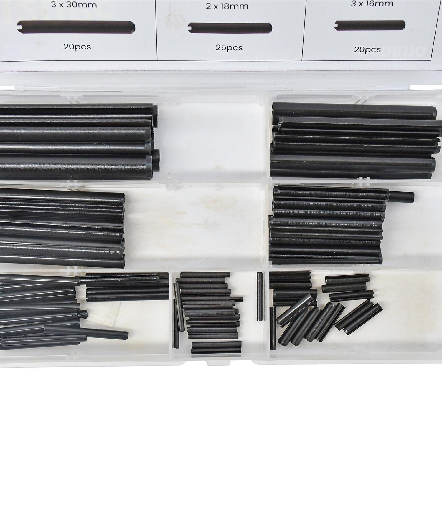 Comprehensive 120-Piece Assorted Roll Pin Set Tension Spring, Sellock, C Pins, Mixed Pack By Dapetz