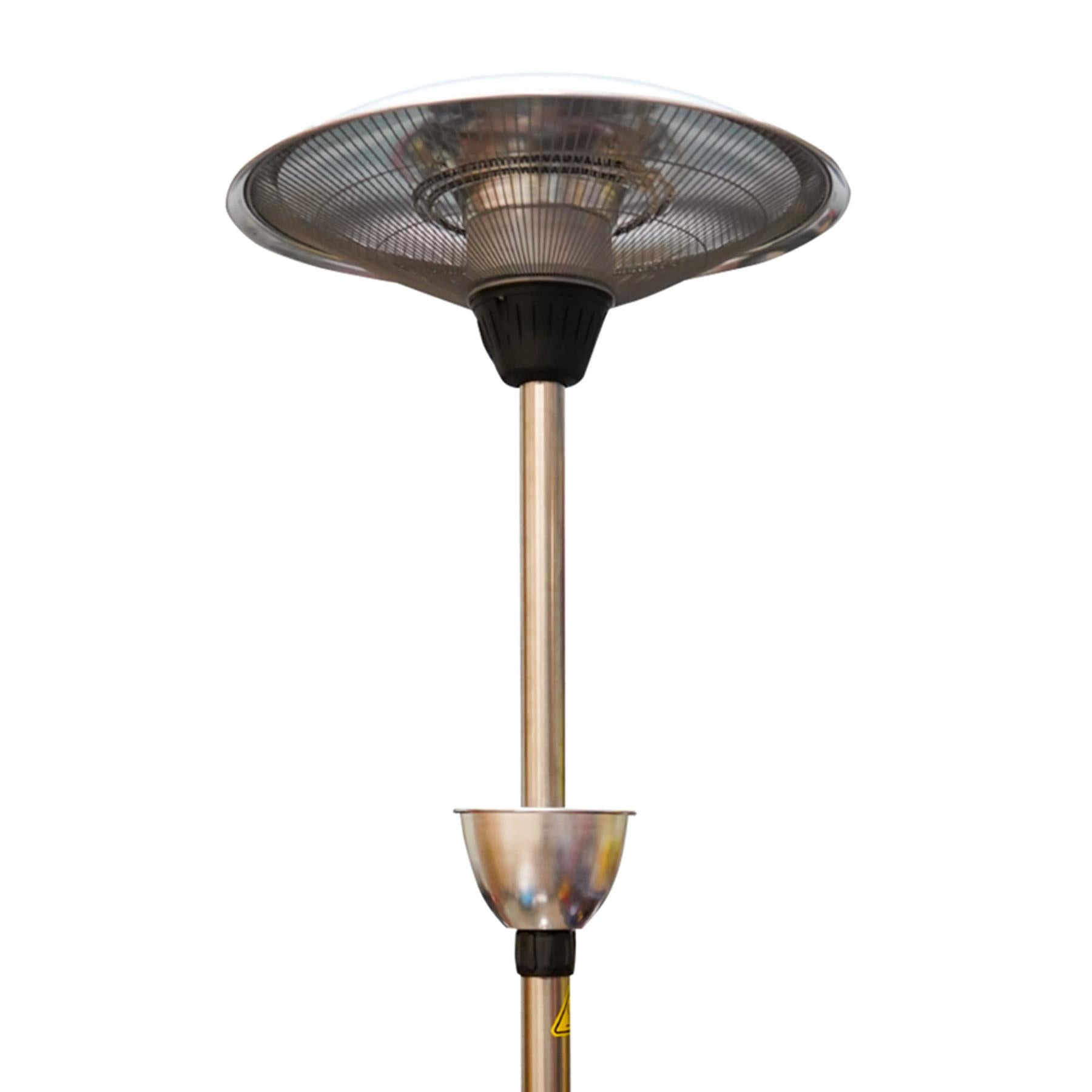 Patio Electric Heater Outdoor/Indoor Portable Heater Freestanding By Dapetz