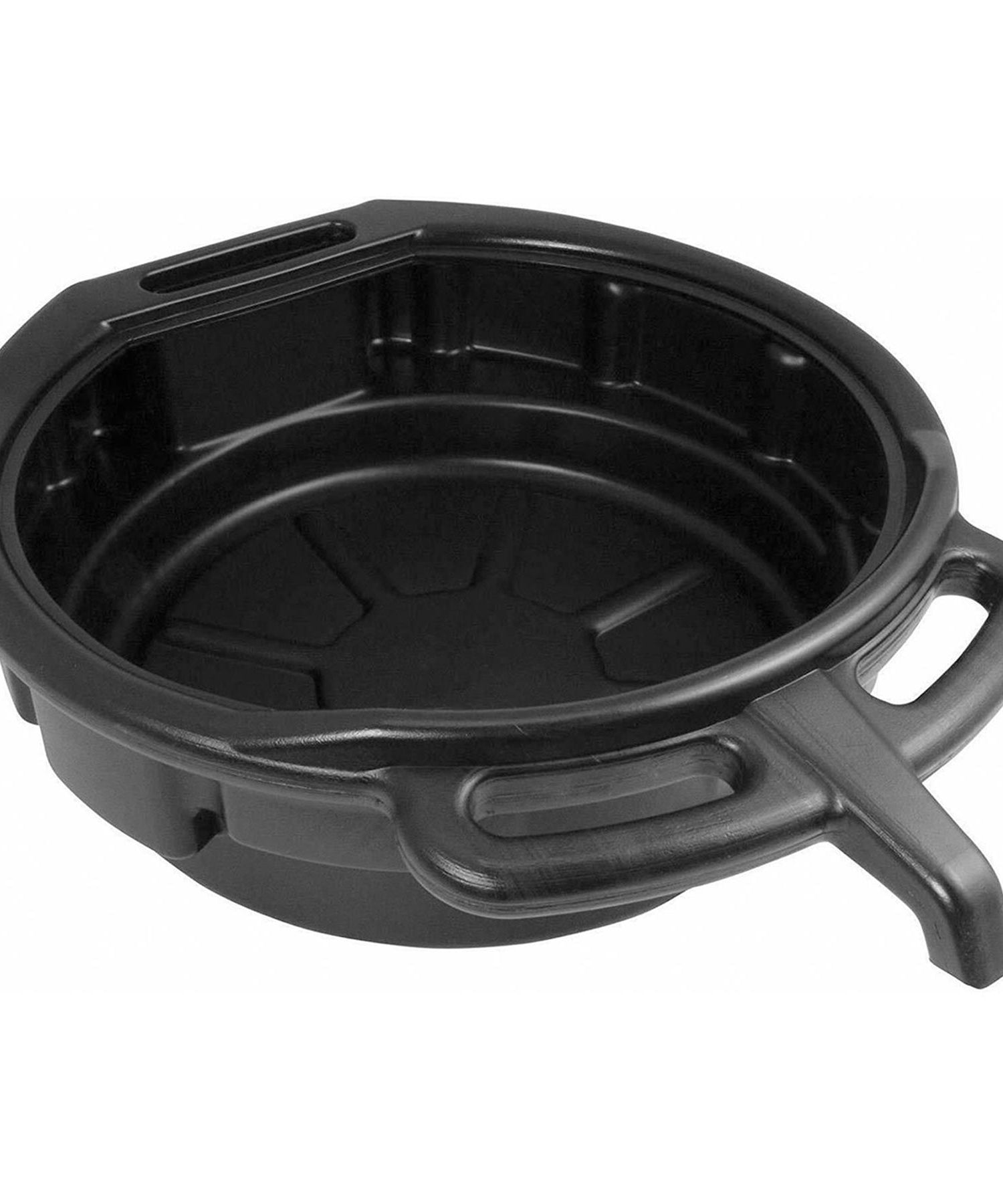 16 Litre Oil Drain Pan Engine Gear Fluid Water Tray Car Van Bike Garage Tool By Dapetz