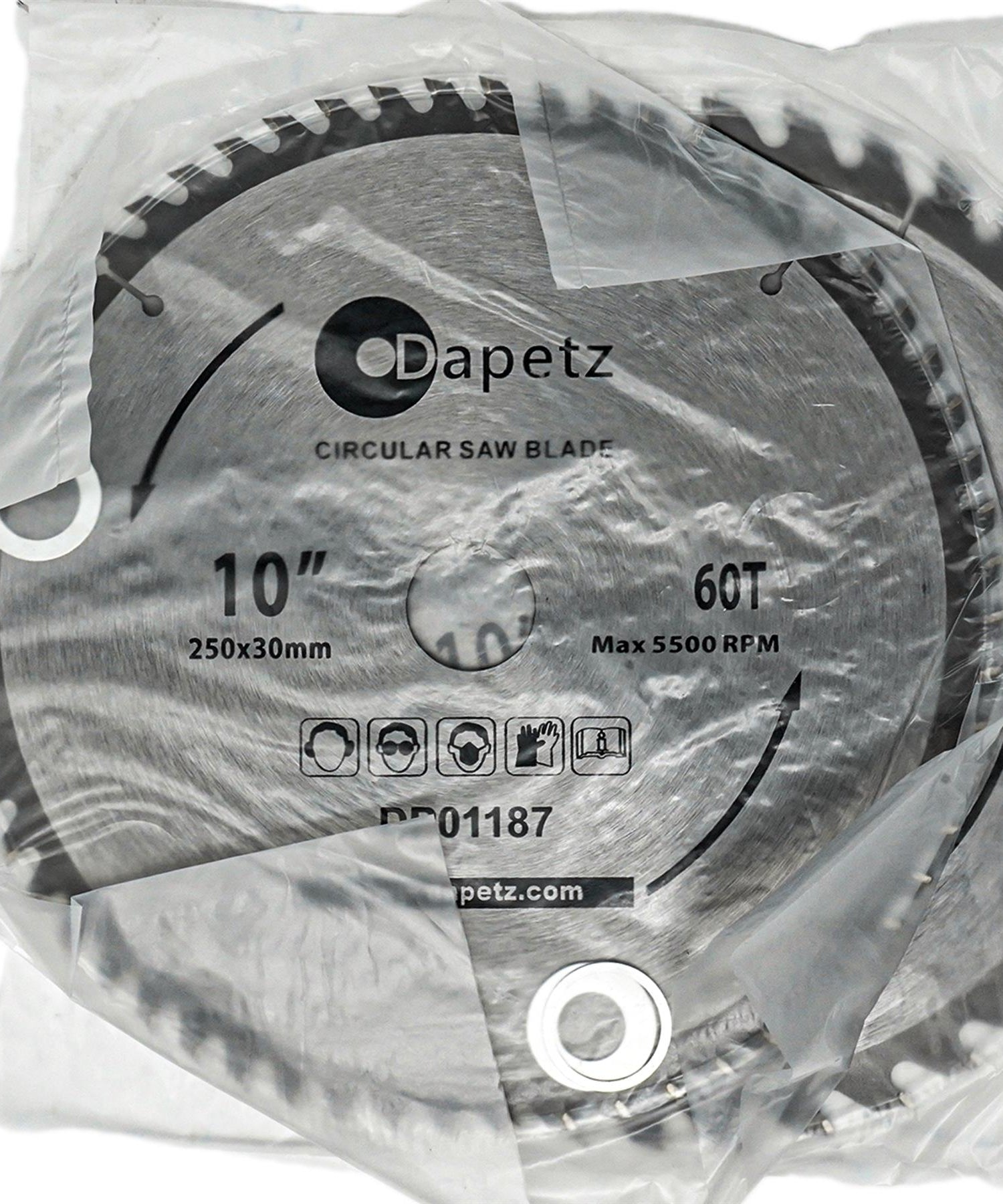 Circular Saw Blades 250mm 40 Teeth & 60 Medium/Fine Finish TCT Saw Disc Blades