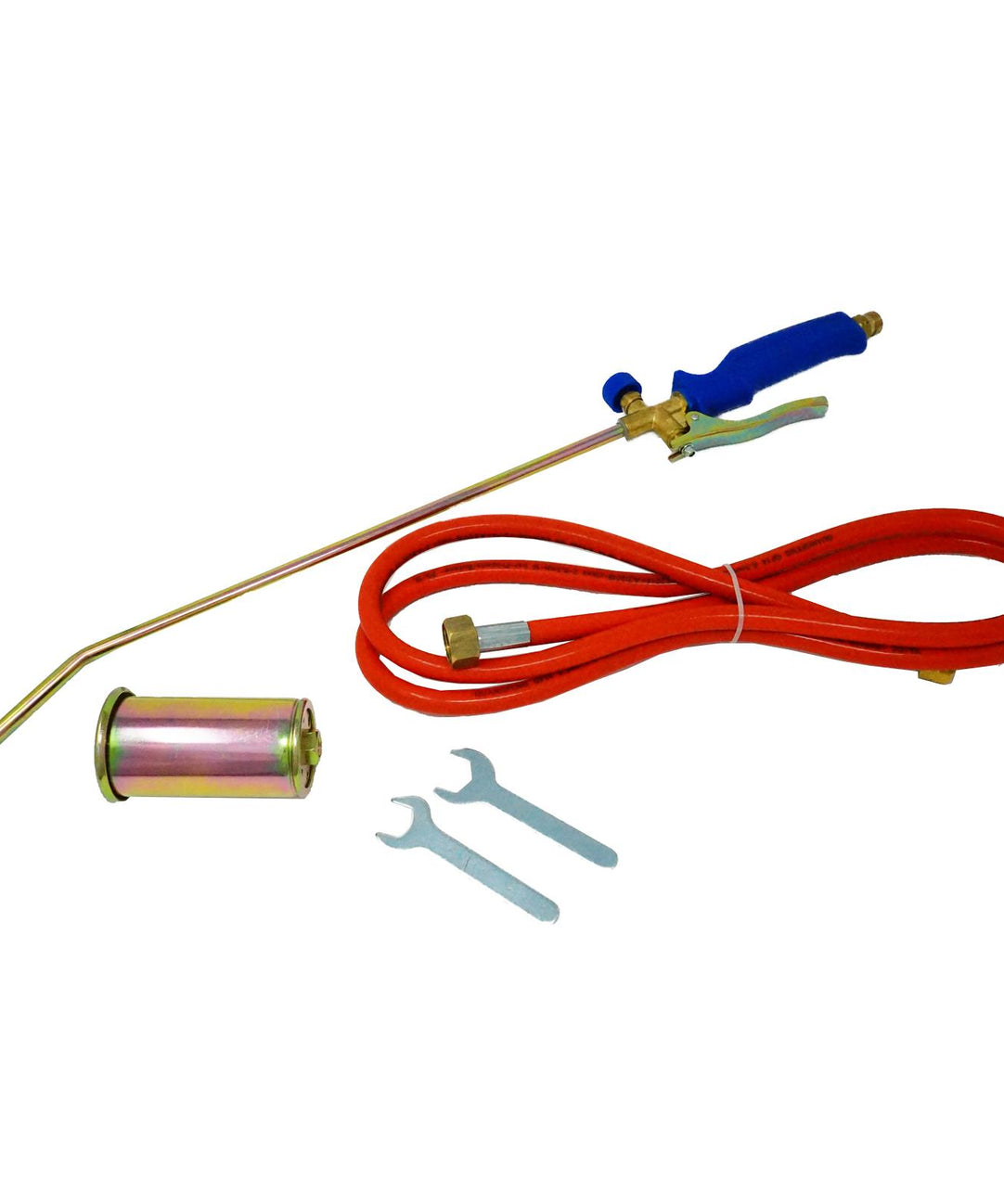 Roofers Gas Torch Long Arm Propane Butane Kit Roofing Brazing Weed Burner Hose