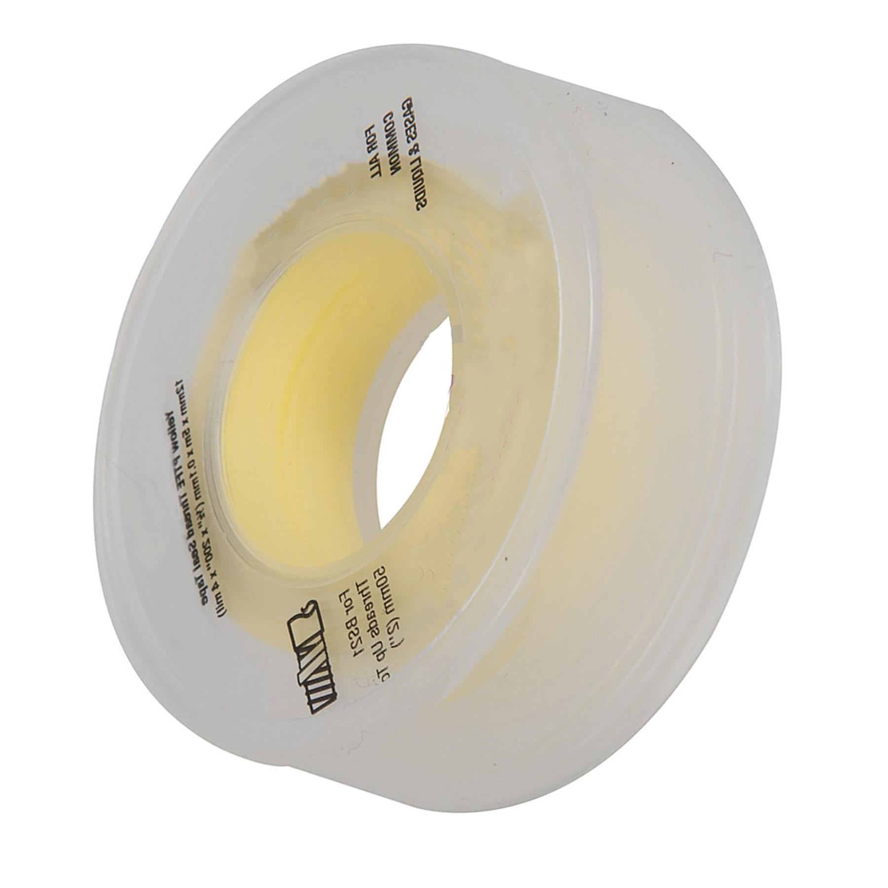 PTFE Gas Thread Seal Tape 12mm x 5m Yellow for LPG, Natural Gas Pck of 2 By Dapetz