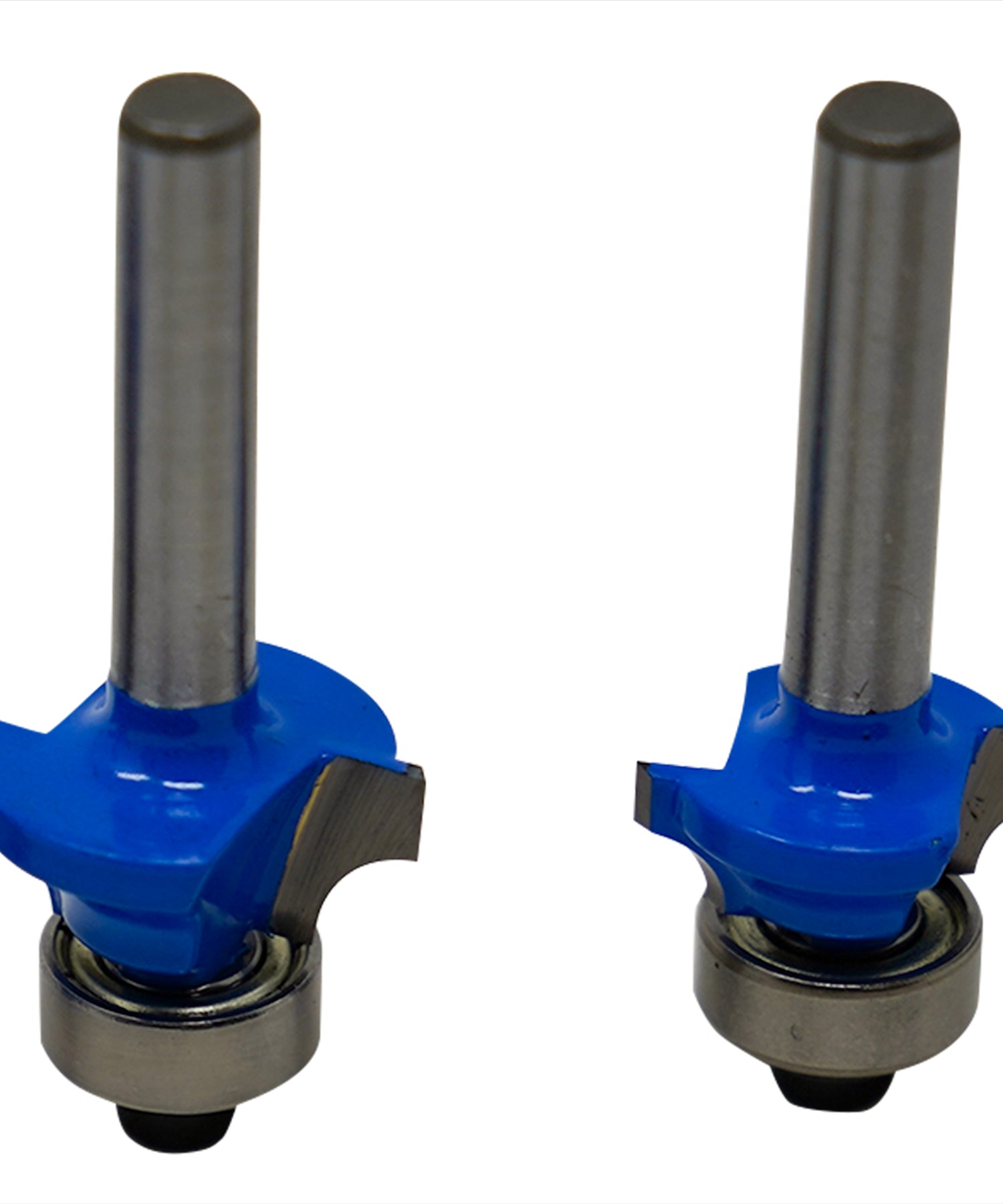 1/4" Shank Round Over Router Bit Set – 4Pc Woodworking Cutter