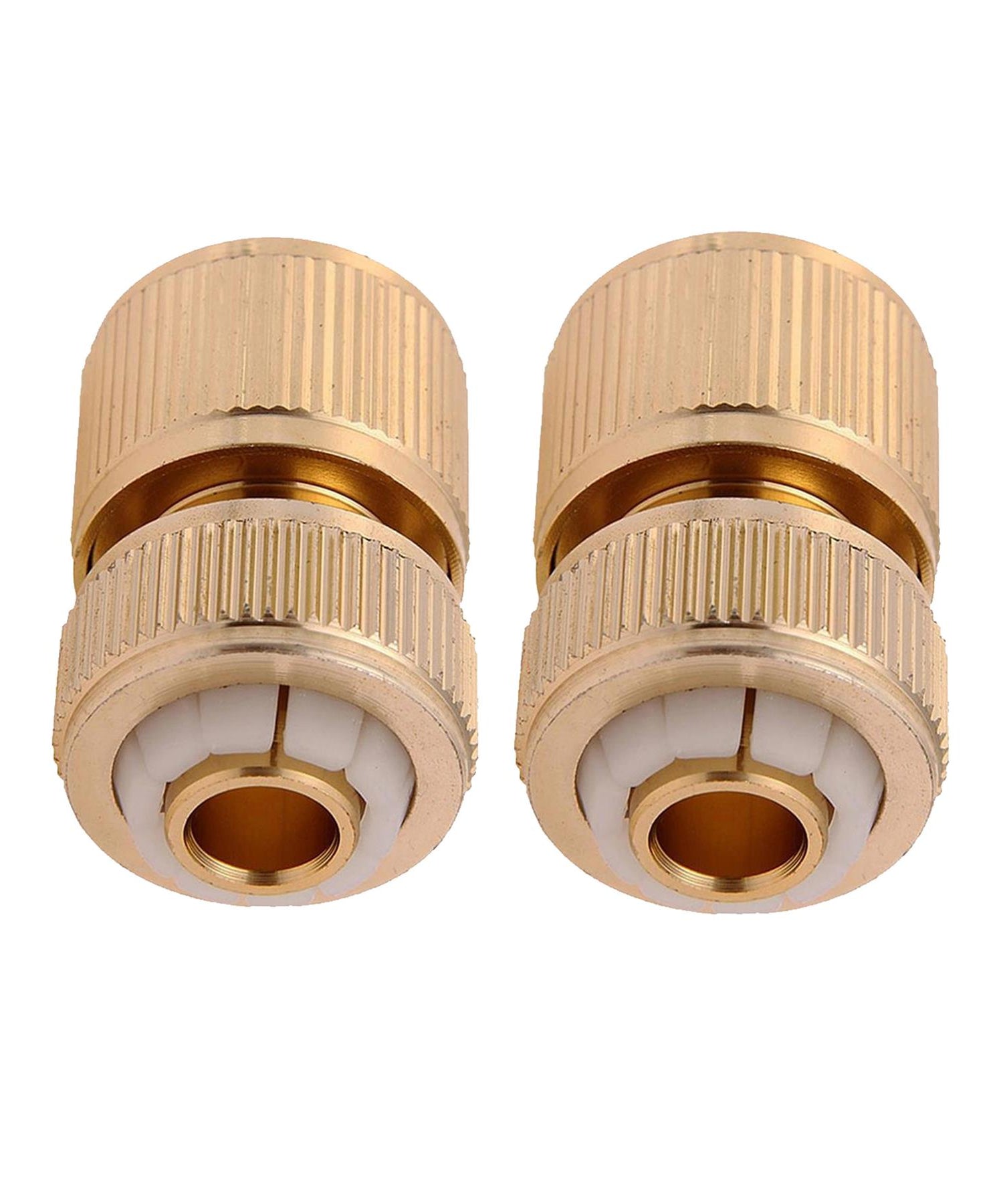 4Pc Brass Hose Pipe Fitting Connectors Adaptor Garden Tap Watering Set By Dapetz