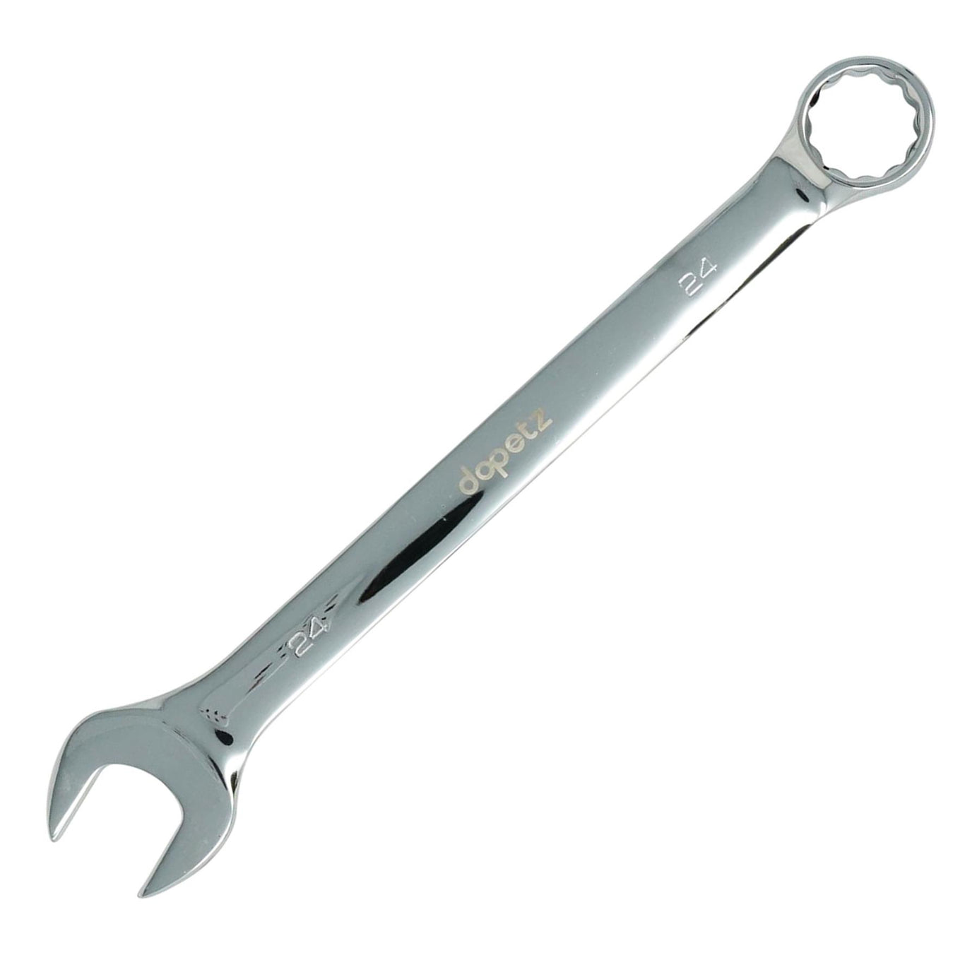 Combination Open Ring Spanner Chrome Mechanics Garage Tools 24mm By Dapetz