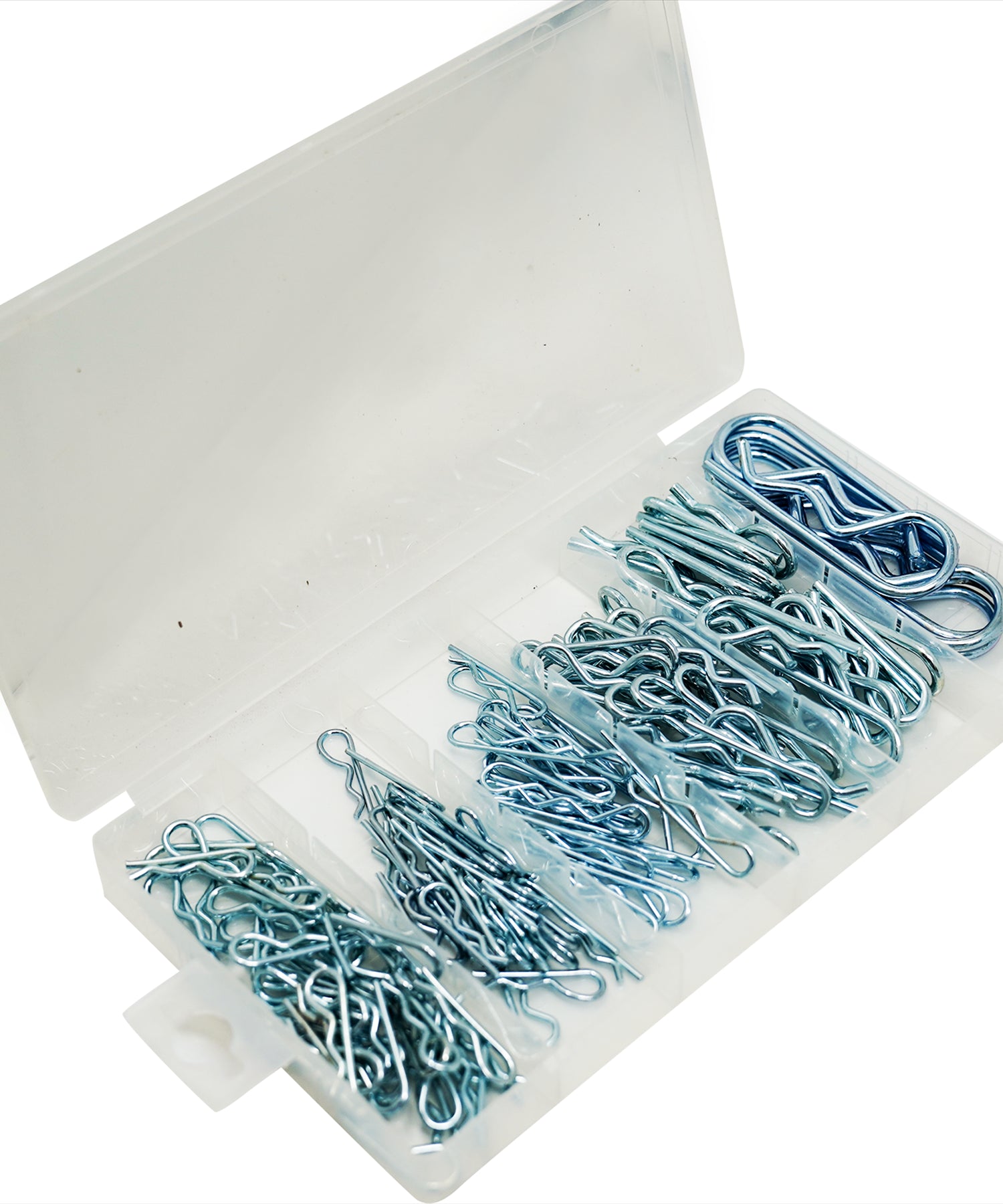 Hitch R Clip and Hair Pin Set - 150pc Assortment with Cotter & Lynch Pins By Dapetz