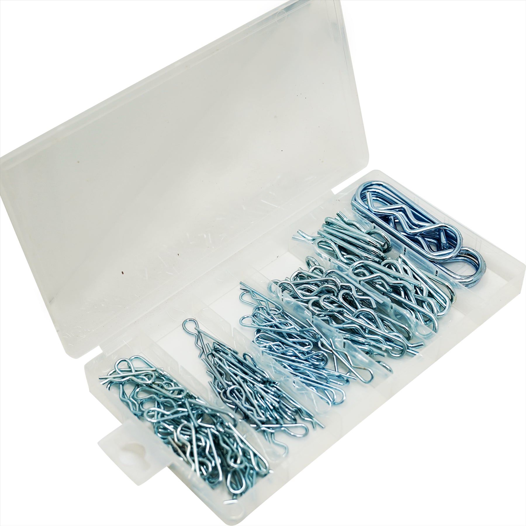 Hitch R Clip and Hair Pin Set - 150pc Assortment with Cotter & Lynch Pins By Dapetz