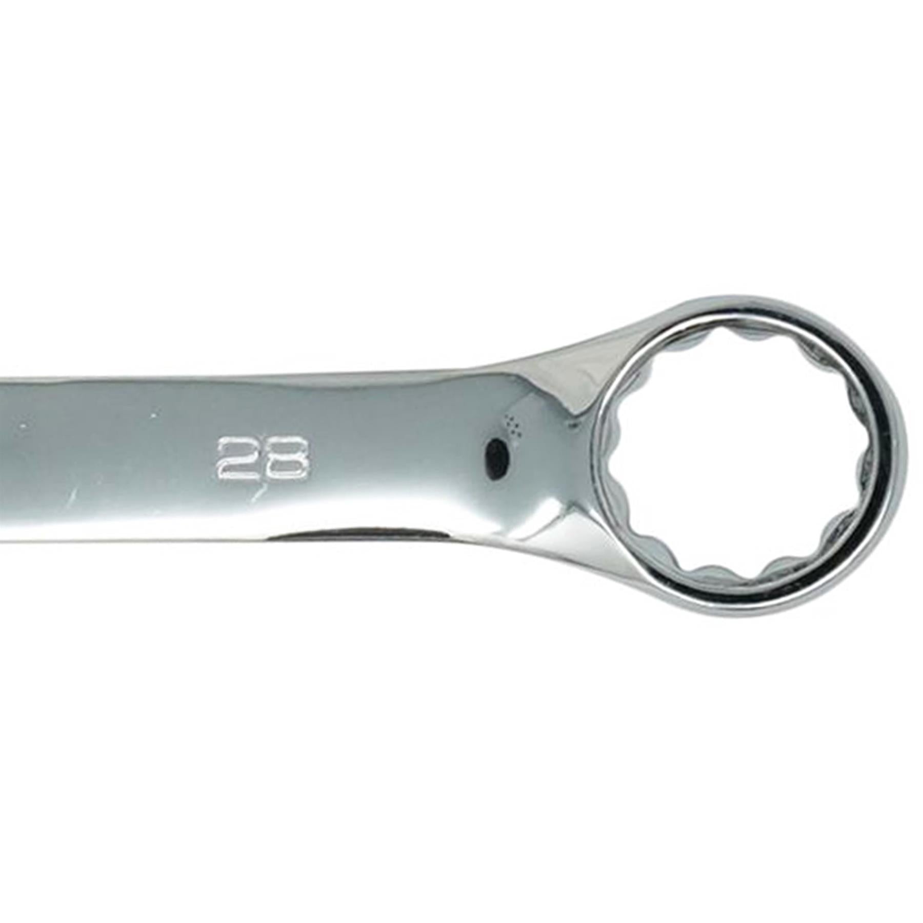 Combination Open Ring Spanner Chrome Mechanics Garage Tools 28mm by Daptez