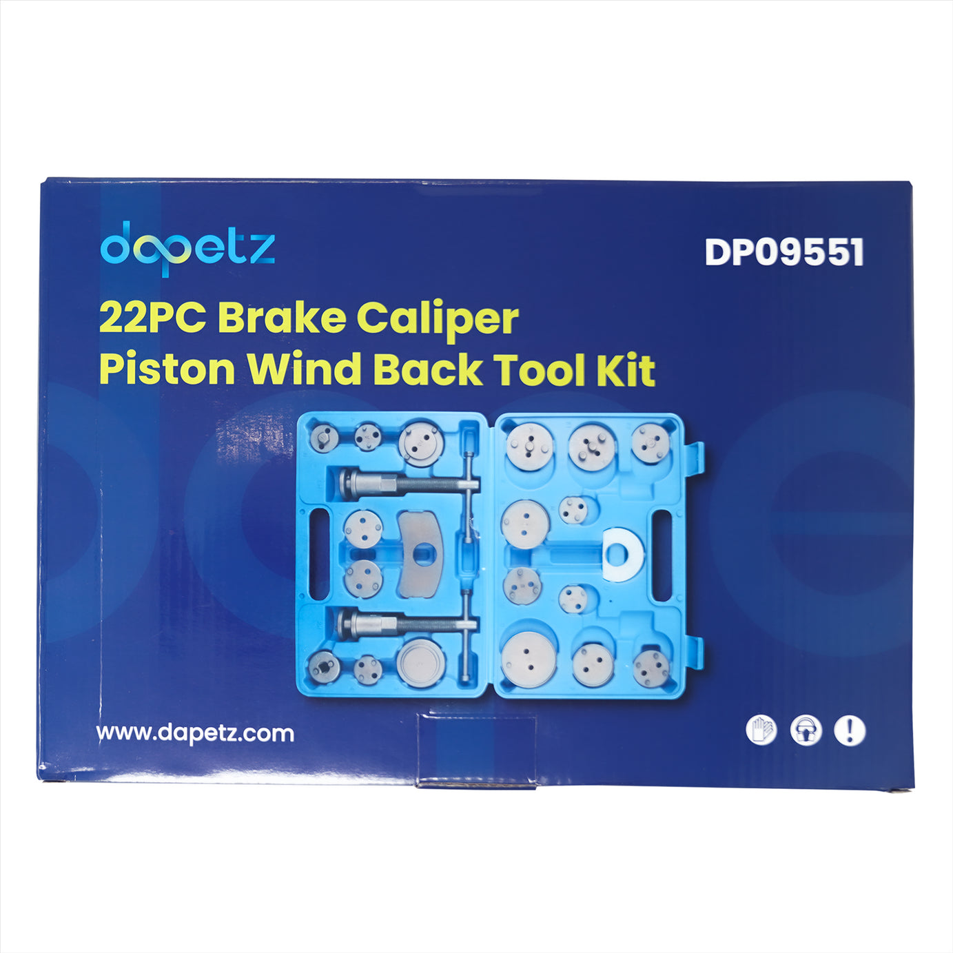 Brake Caliper Piston Rewind Wind Back Tool Kit For Vauxhall Nissan Honda Opel