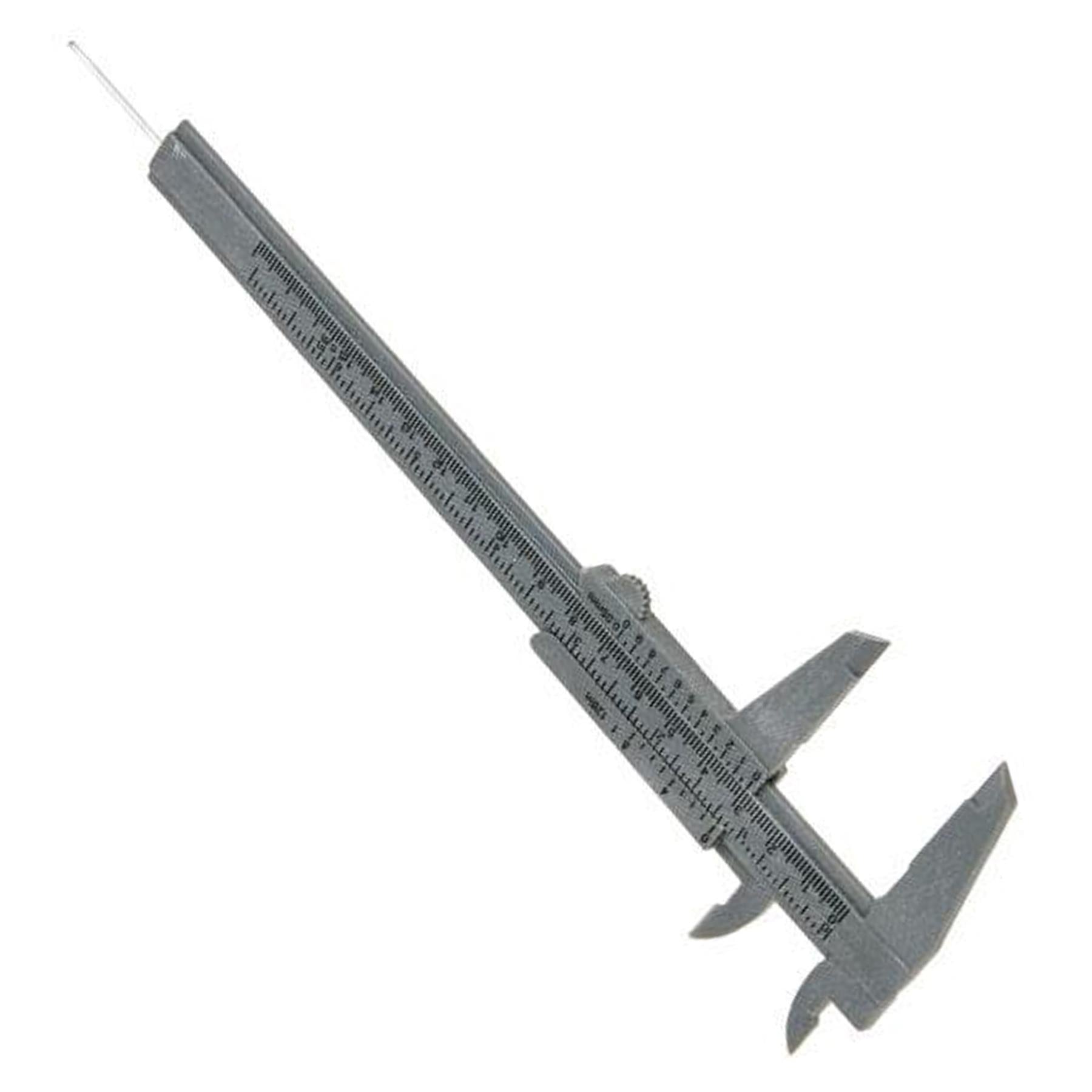 Vernier Caliper 150mm/6" Slide Gauge for Internal & External Depth Measurement, Metric & Imperial By Dapetz