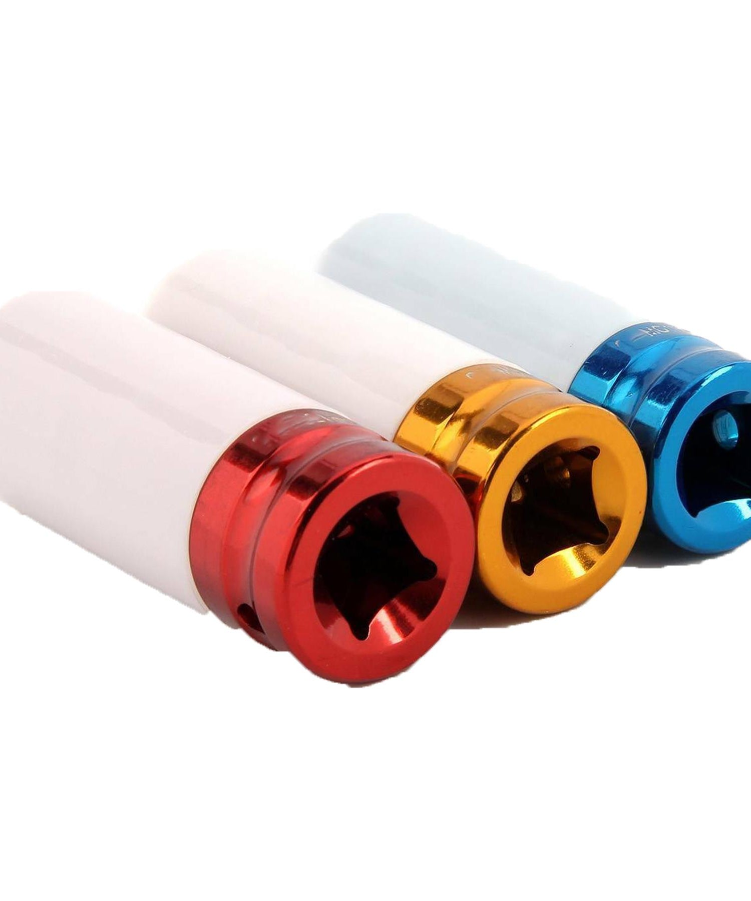 Alloy Wheel Nut Thin Wall Deep Impact Socket Set 1/2" drive by Daptez