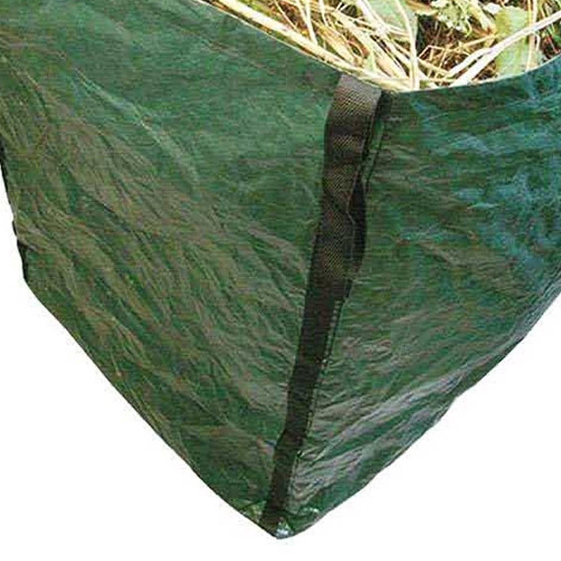 4 x Large Garden Waste Recycling Tip Bags Tear Woven Plastic By Dapetz
