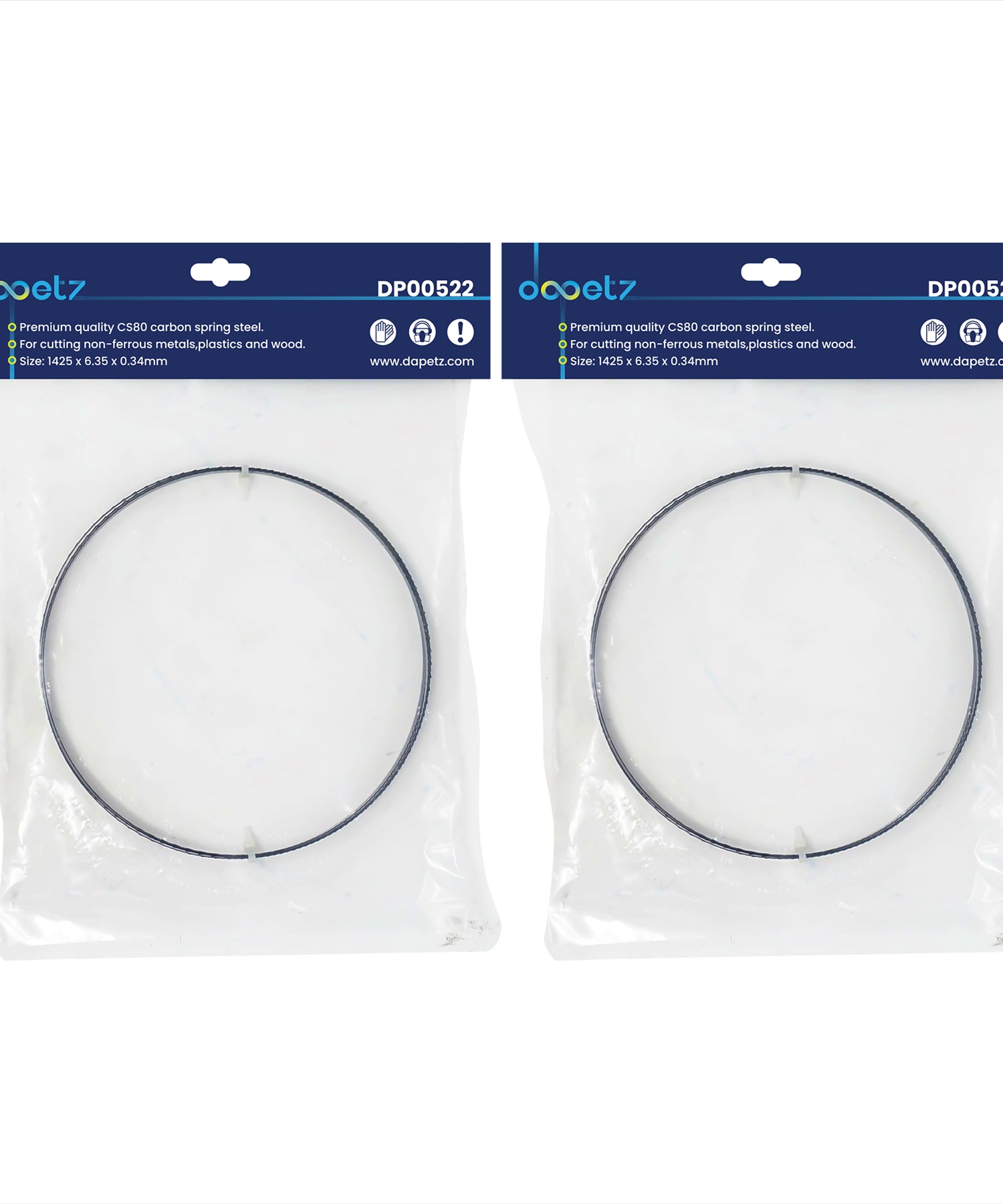 Bandsaw Blades Cutting 14Tpi 1425mm (56") 2X Dapetz