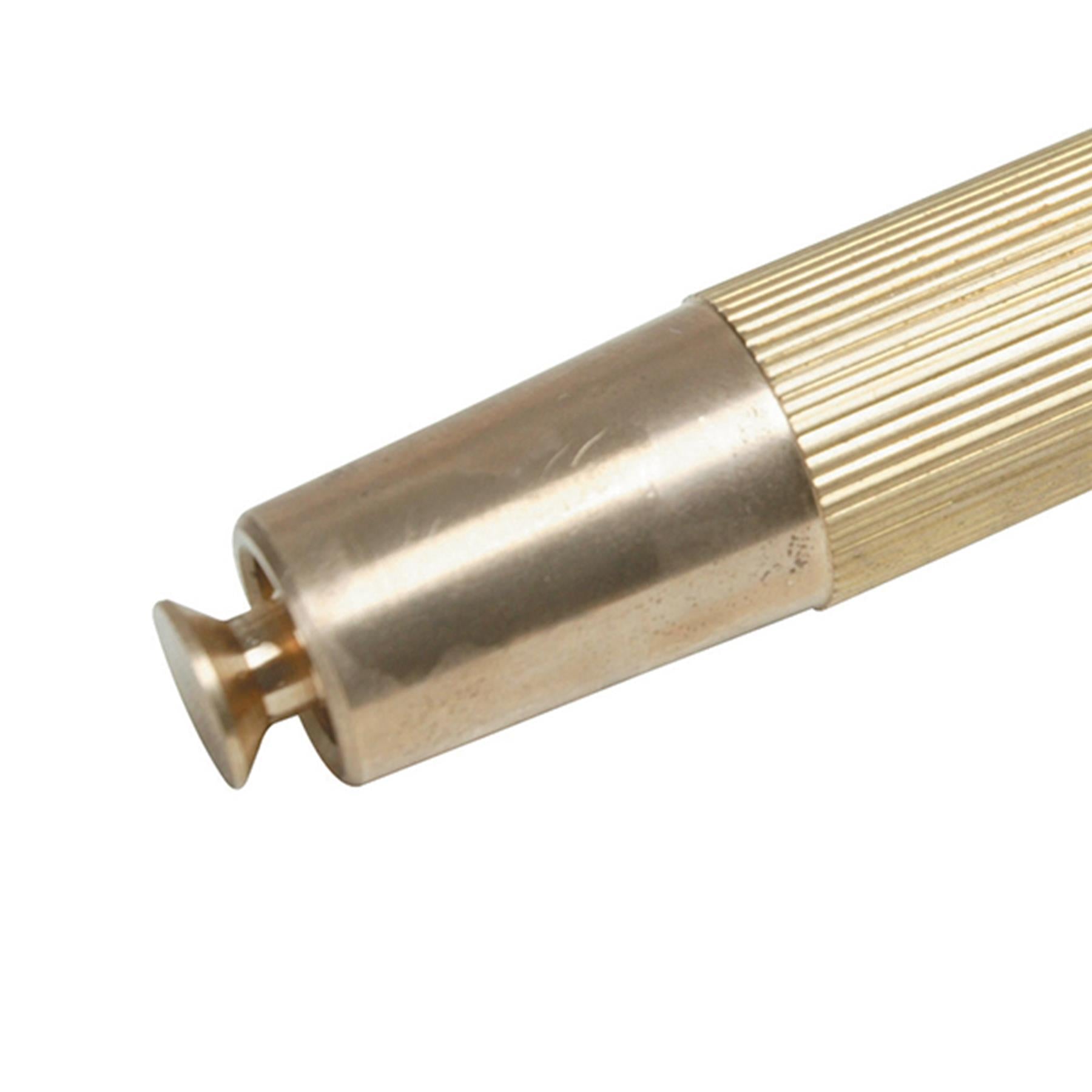 Solid Quick Connect Adjustable Brass Hose Nozzle Strong For Garden Plumbing Use By Dapetz