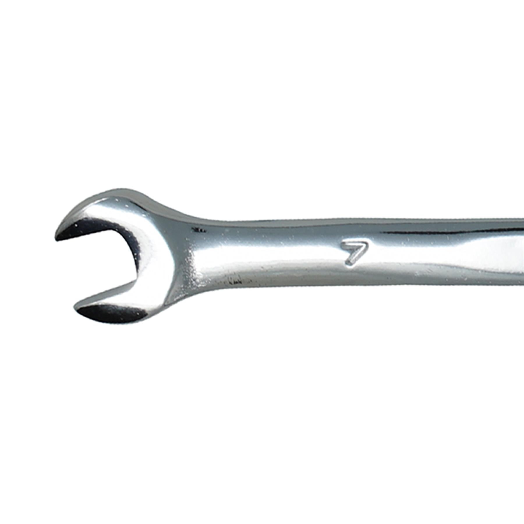 Combination Open Ring Spanner Chrome Mechanics Garage Tools 7mm by Daptez