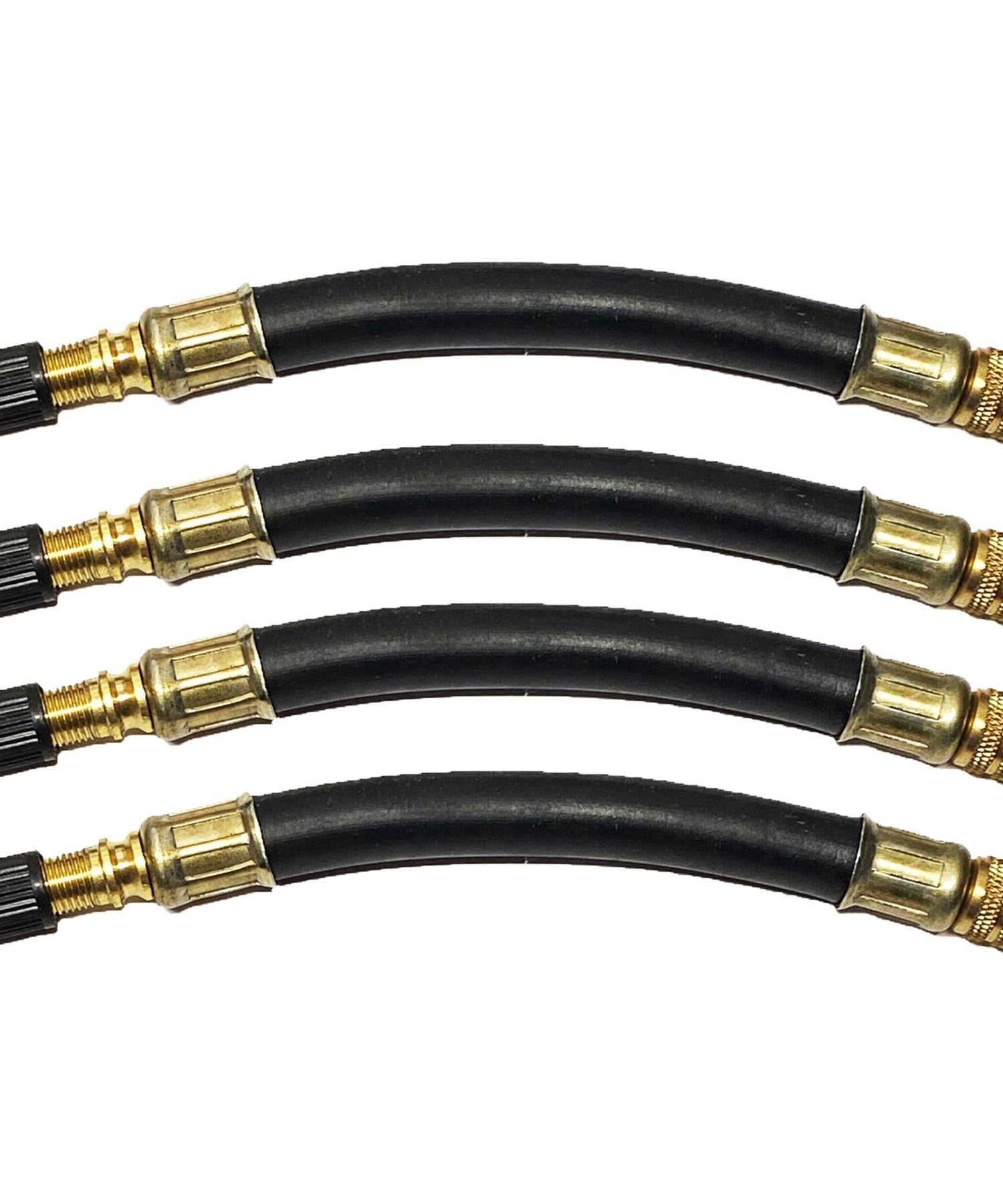 Flexible Rubber Tyre Valve Extension 105mm Twin Wheel By Dapetz