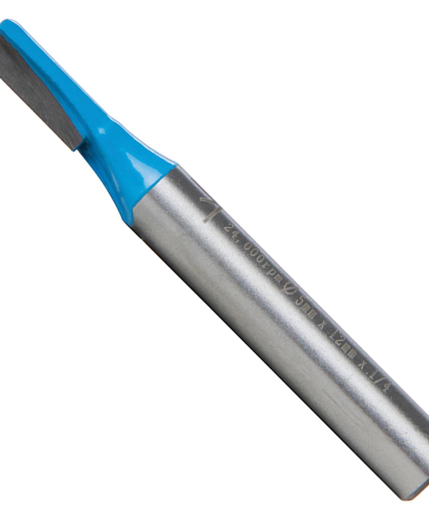 Straight 2 Flute Router Bit Cutter 1/4" Shank Carbide TCT Groove Metric 5 x 12mm