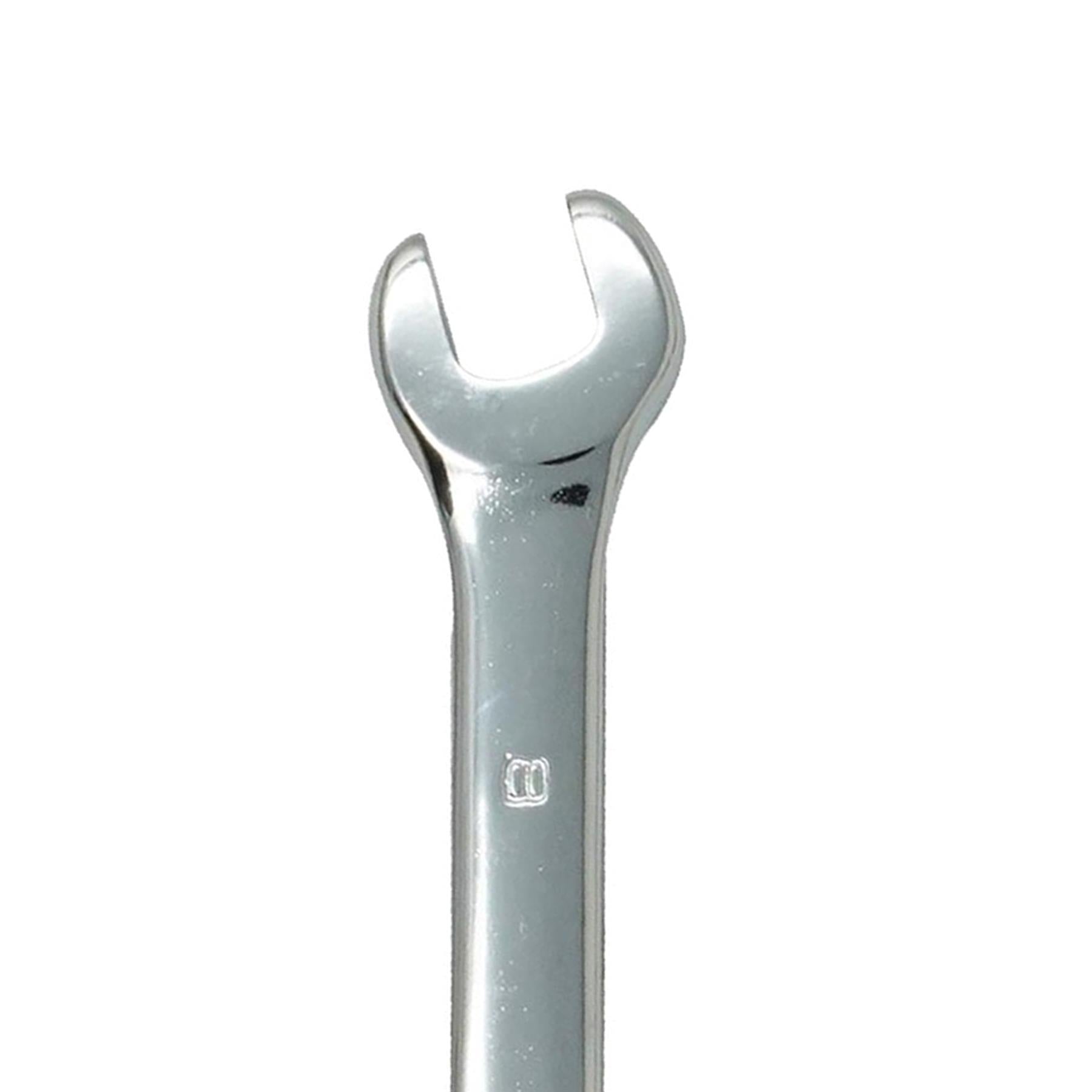 Combination Open Ring Spanner Chrome Mechanics Garage Tools 8mm by Daptez
