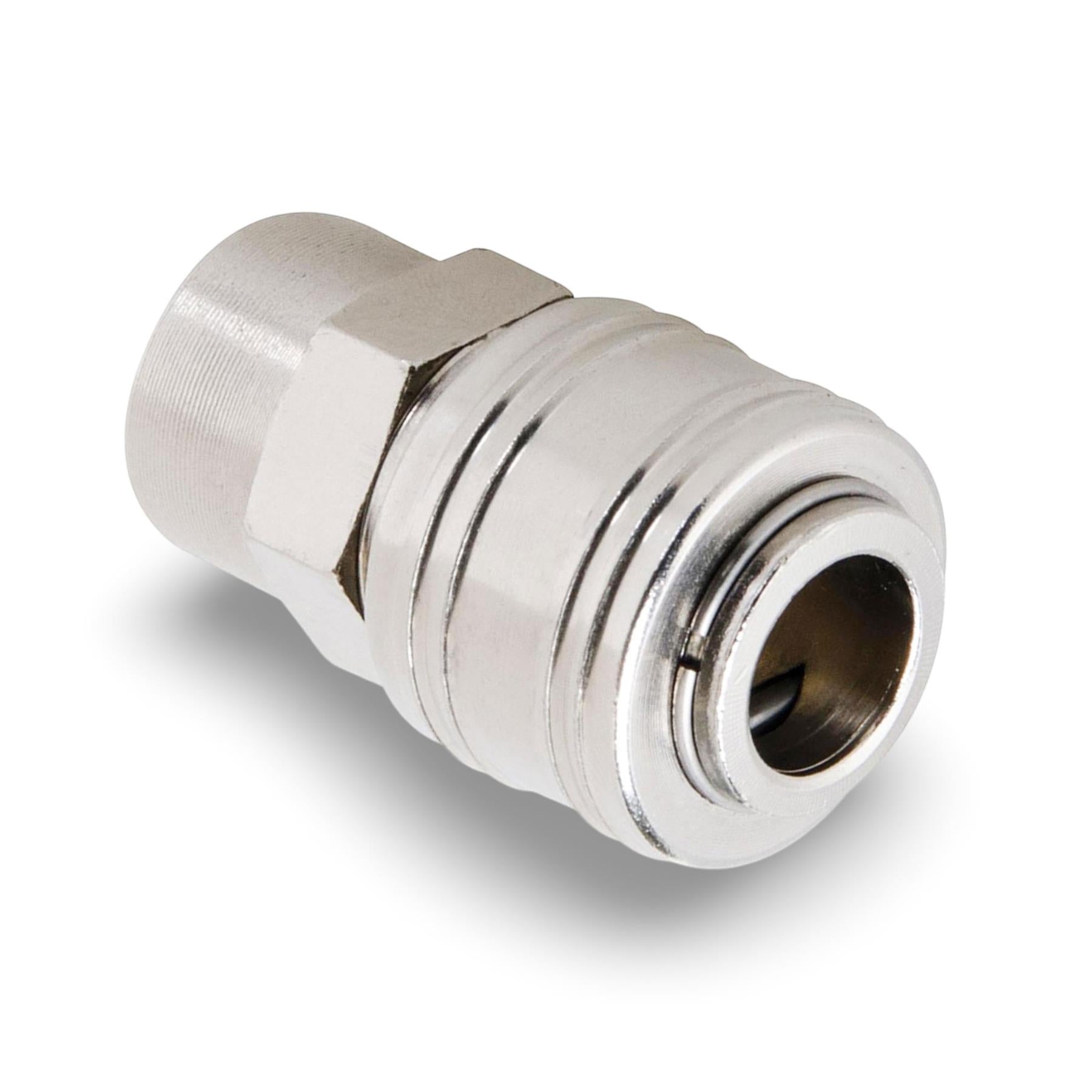 Female Quick Release Euro Compressed Air Line Coupler Connector Fitting 1/4" BSP
