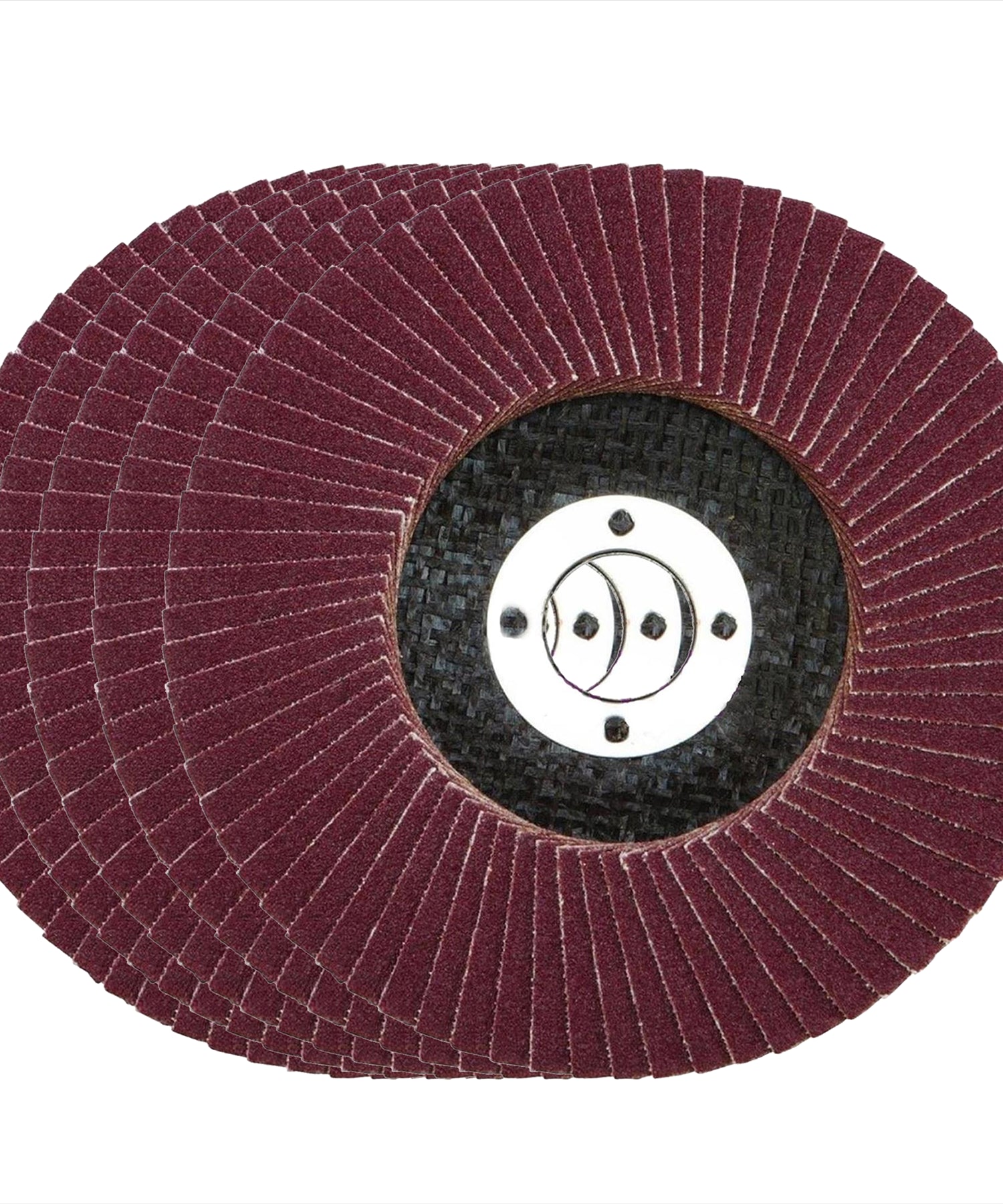 25pcs Flap Grinding Sanding Discs 115mm 4.5" 120 Grit Aluminium Oxide Angle Wheel For Bosch By Dapetz