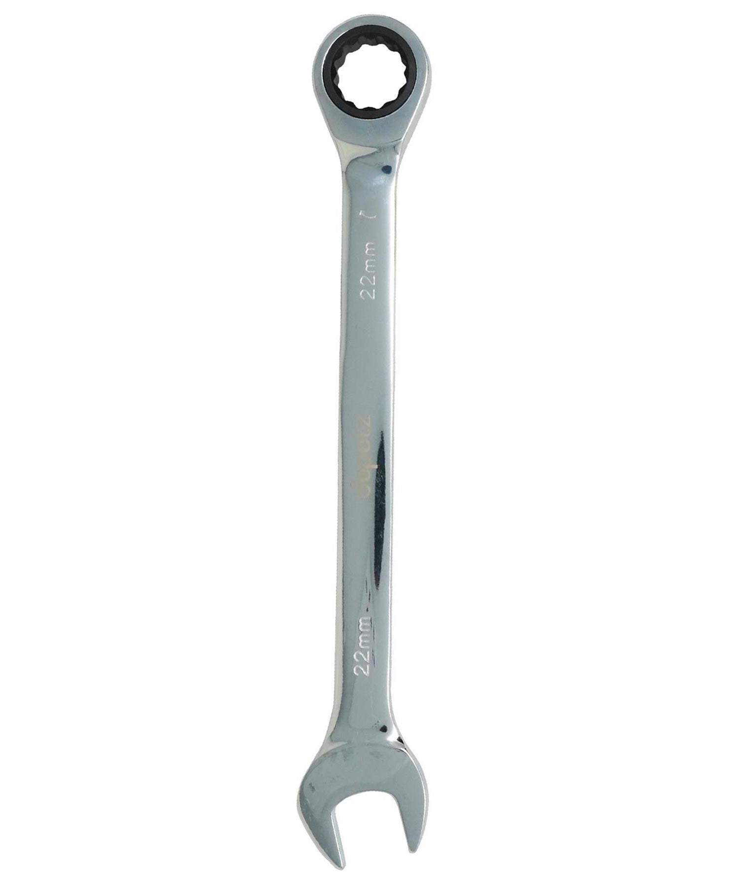 Fixed Head Ratchet Metric Spanner Open End Ring Combination 22mm
