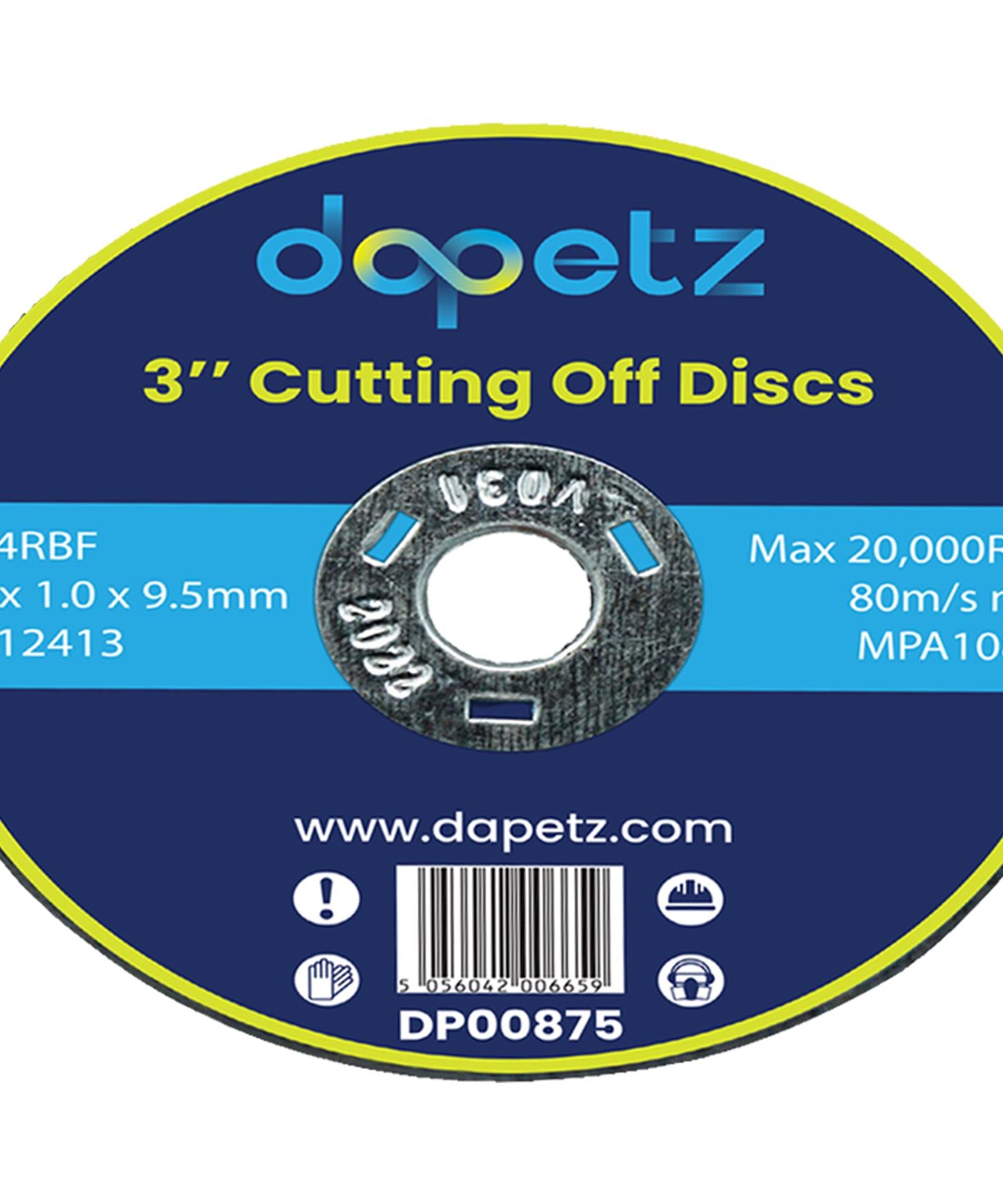 75mm ULTRA THIN METAL CUTTING BLADE DISC STEEL & STAINLESS ANGLE 20Pcs