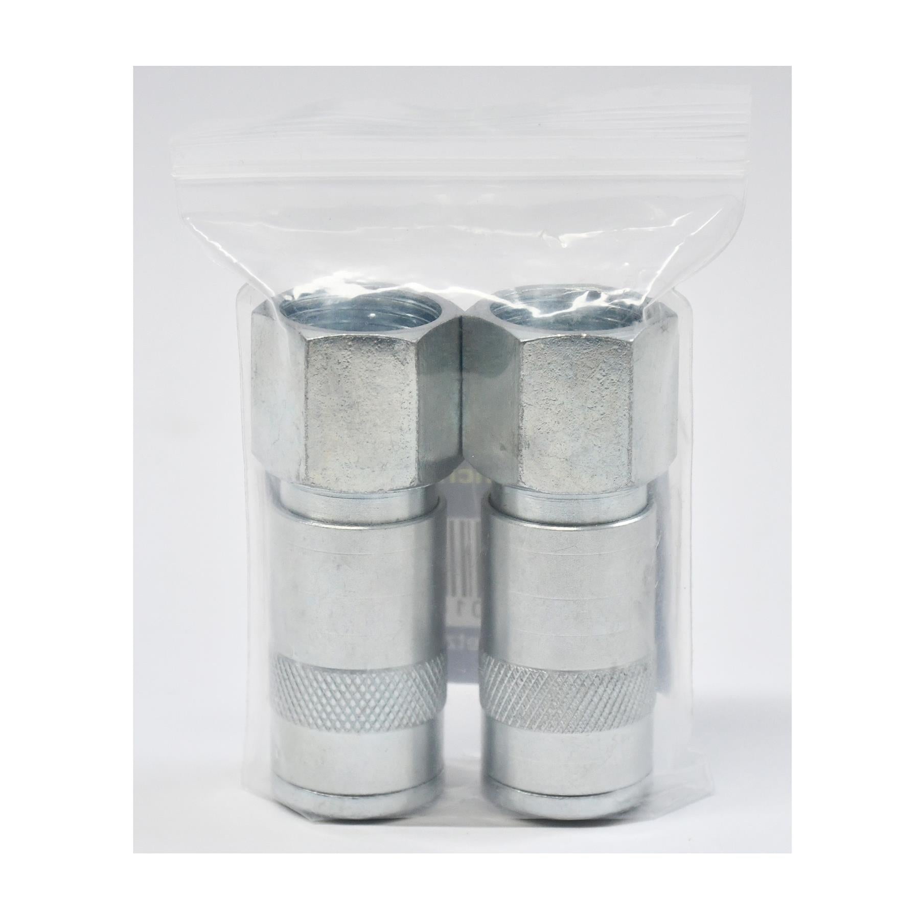 Vertex Air Line Fitting Quick Release Compressor Air Hose 1/2" Female Thread 2PC