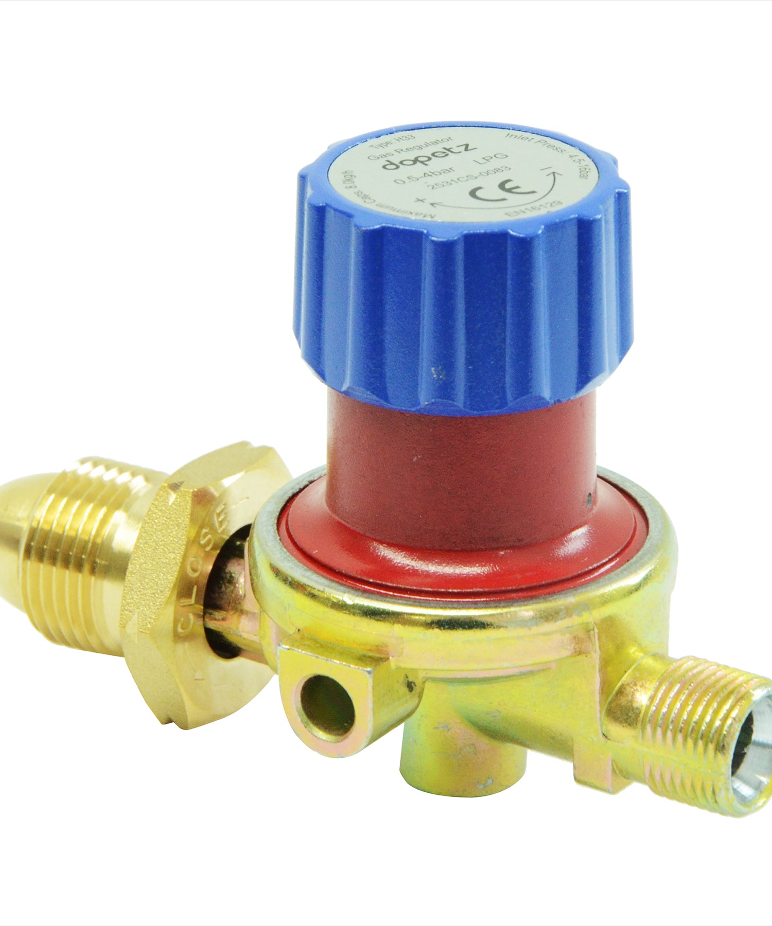 Adjustable Propane Gas Regulator 500 - 4000 mbar Variable Gas Flow BBQ Heater
