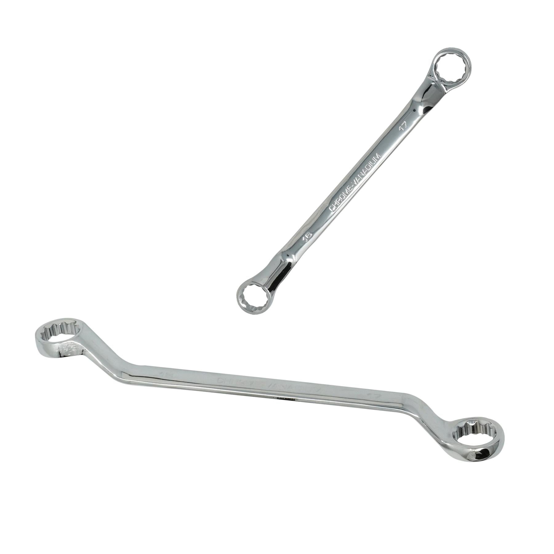 Deep Offset Bi-Hex 16mm-17mm Neck Spanner Wrench Dapetz