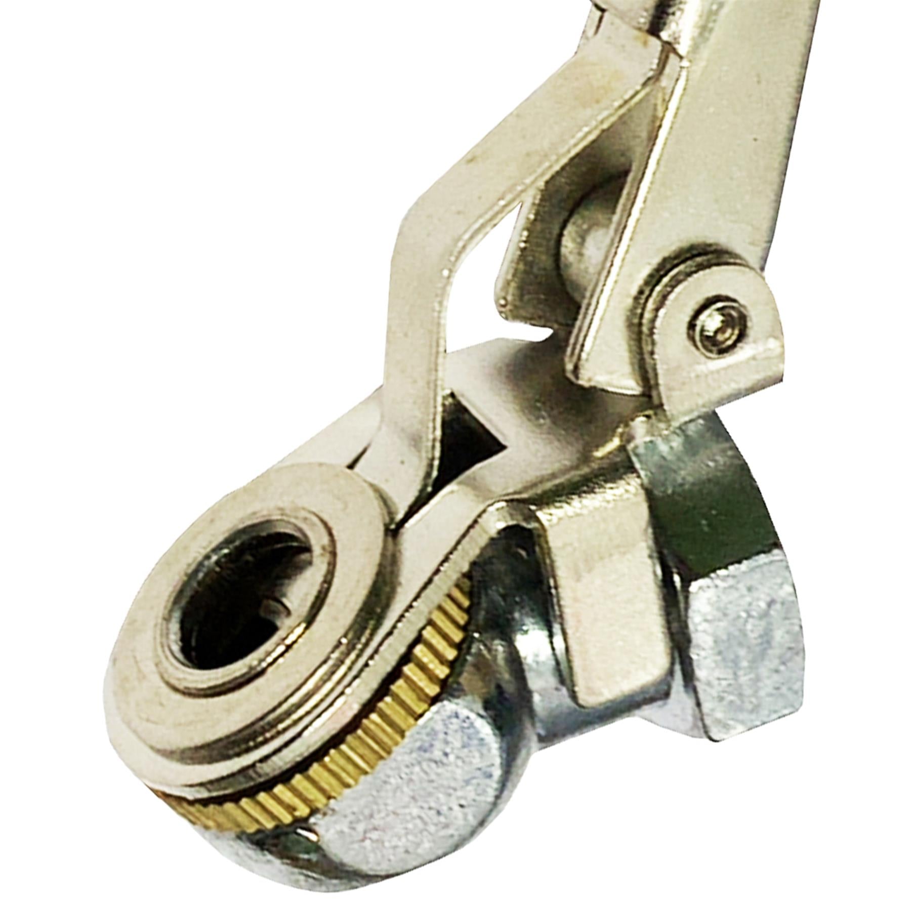 Tyre Valve Air Hose Chuck Airline Inflator Connector Brass Clip On Car Truck By Dapetz