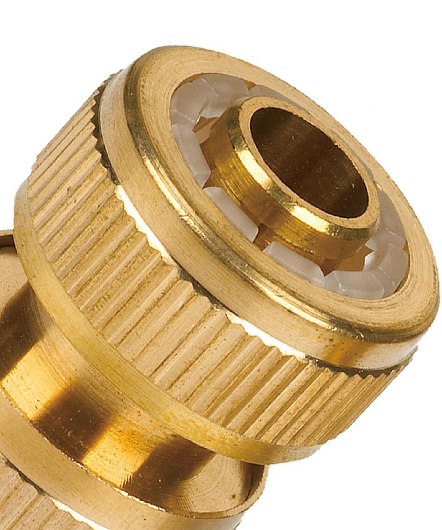 Brass Garden Hose Quick Connector 1/2" Female Pipe Built in Auto Water Stop by Daptez