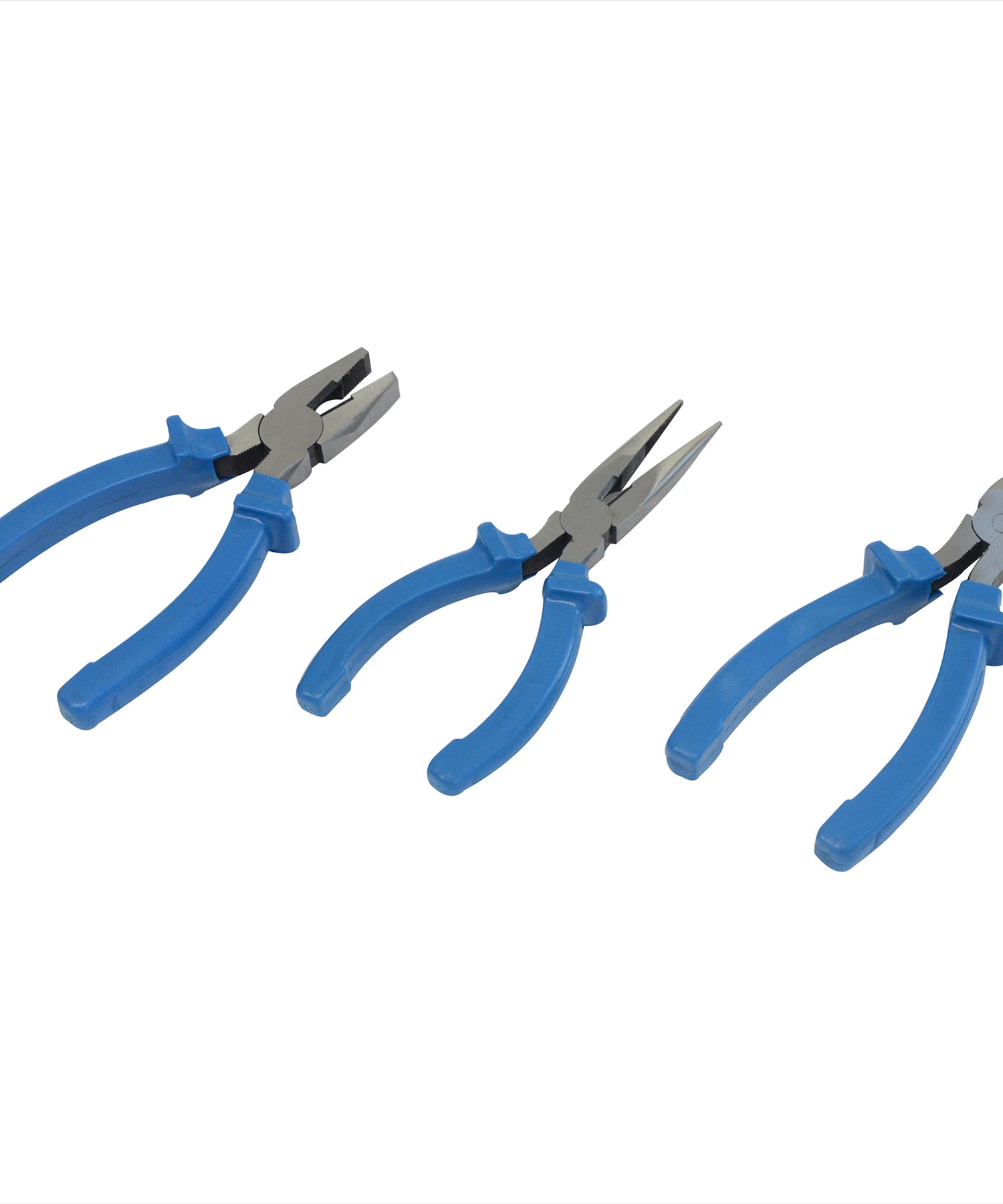Dapetz Professional Pliers Set Needle Nose, Side Cutter & Combination Plier 160mm (6") - 3Pcs