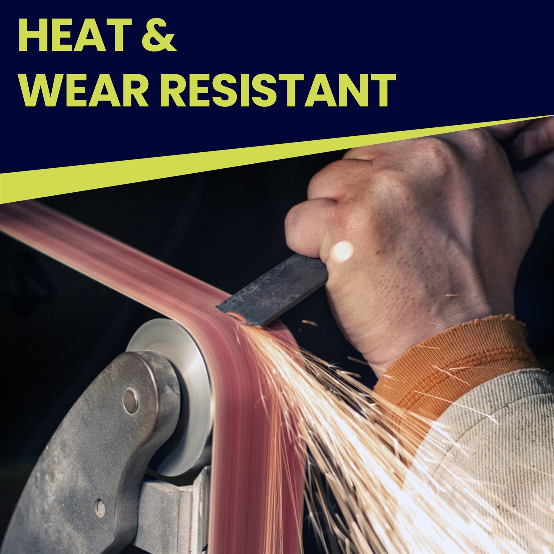 Sanding Belts 330mm x 10mm 80 Grit 50Pcs Coarse Sander Sheets Aluminum Oxide By Dapetz