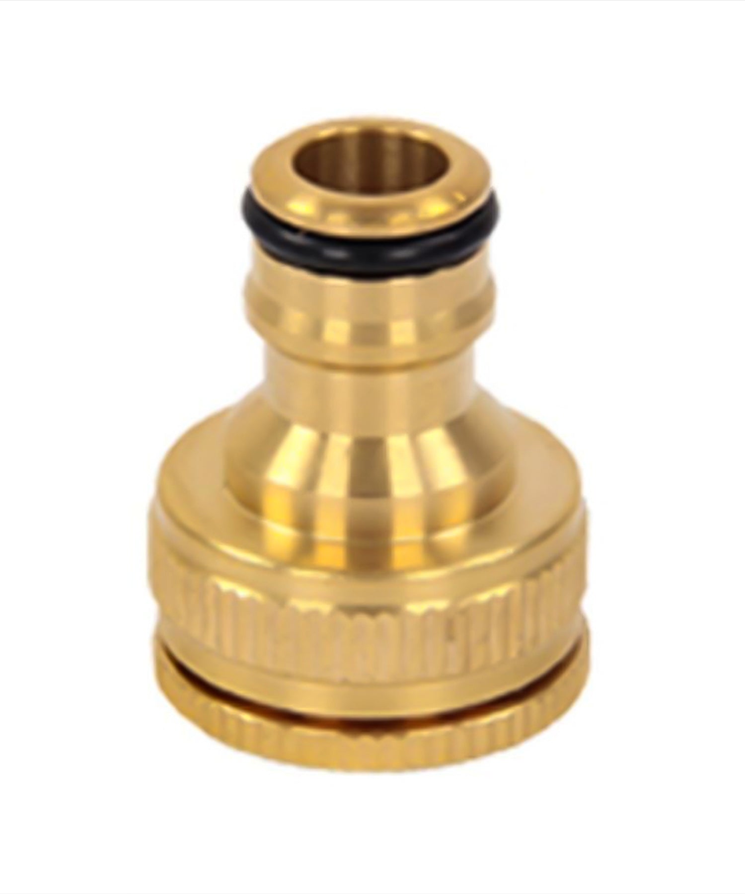 4 Piece Brass Hose Tap Fitting Connecter Set High Quality For Gardening Plumbing