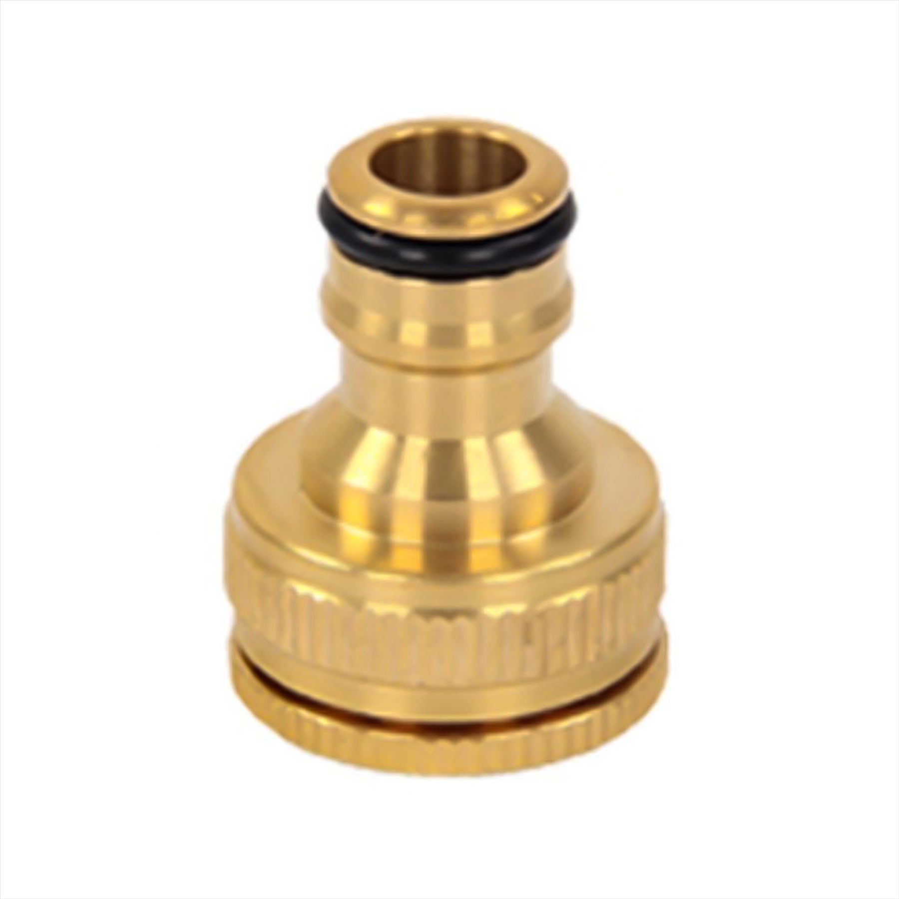 4 Piece Brass Hose Tap Fitting Connecter Set High Quality For Gardening Plumbing