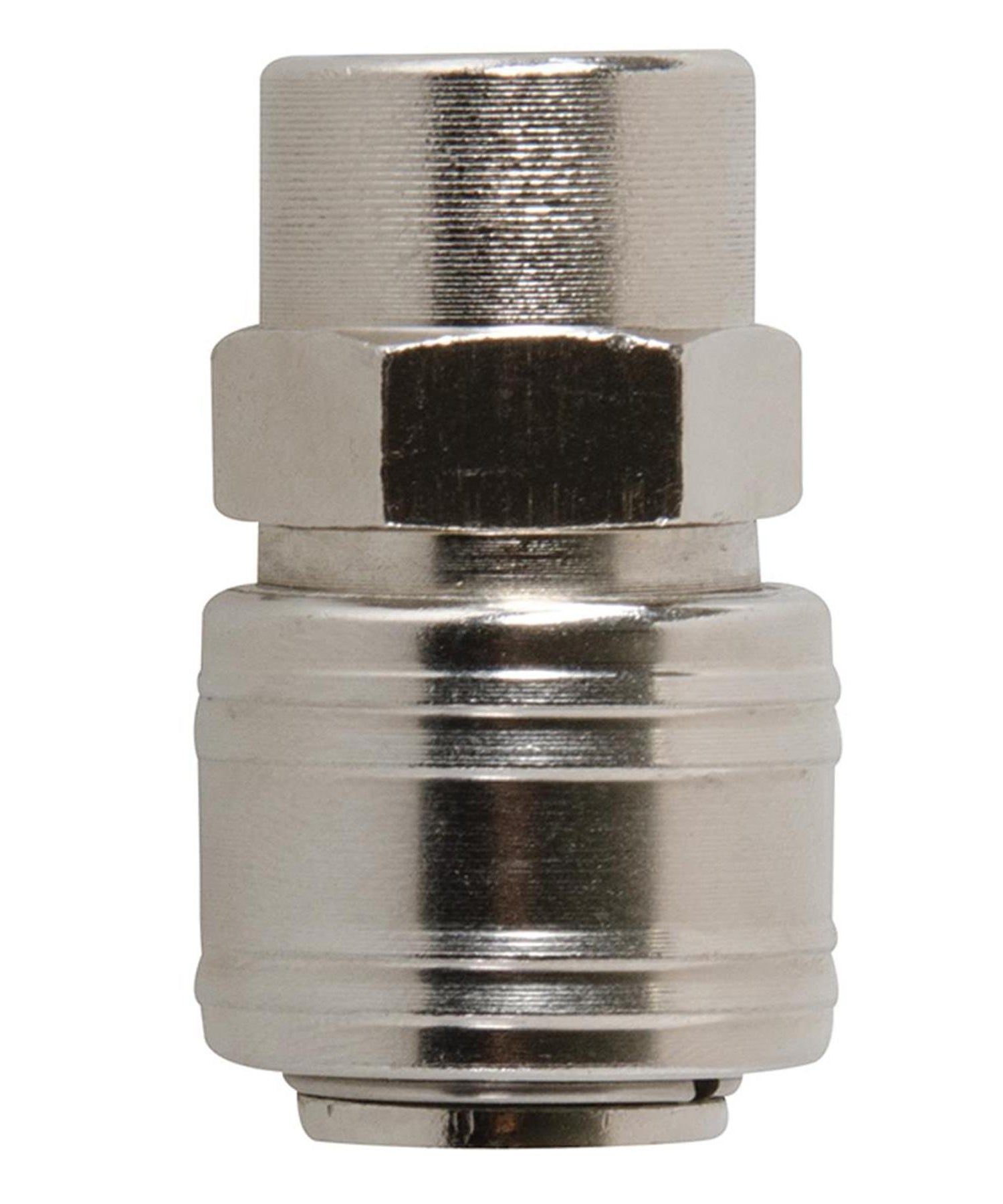 Euro Air Line Fitting Hose Connector Male Female Quick Release 1/4" BSP 6Pcs Set