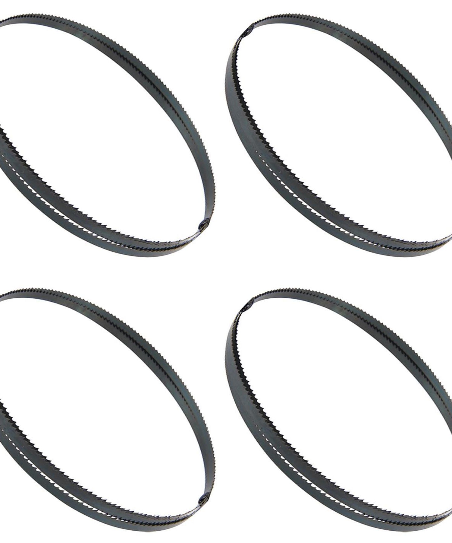 (Pack of 4 ) Bandsaw Blades 10 Tpi For Cutting Metal Plastic Wood 1425mm (56") by Daptez