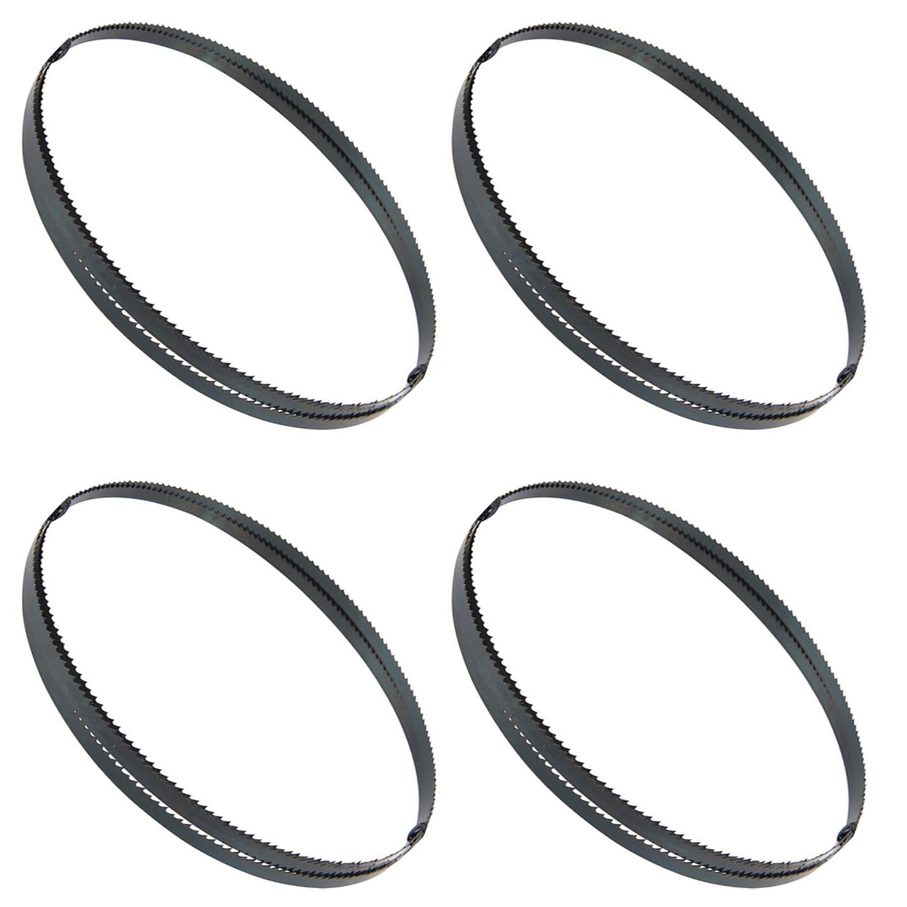 (Pack of 4 ) Bandsaw Blades 10 Tpi For Cutting Metal Plastic Wood 1425mm (56") by Daptez