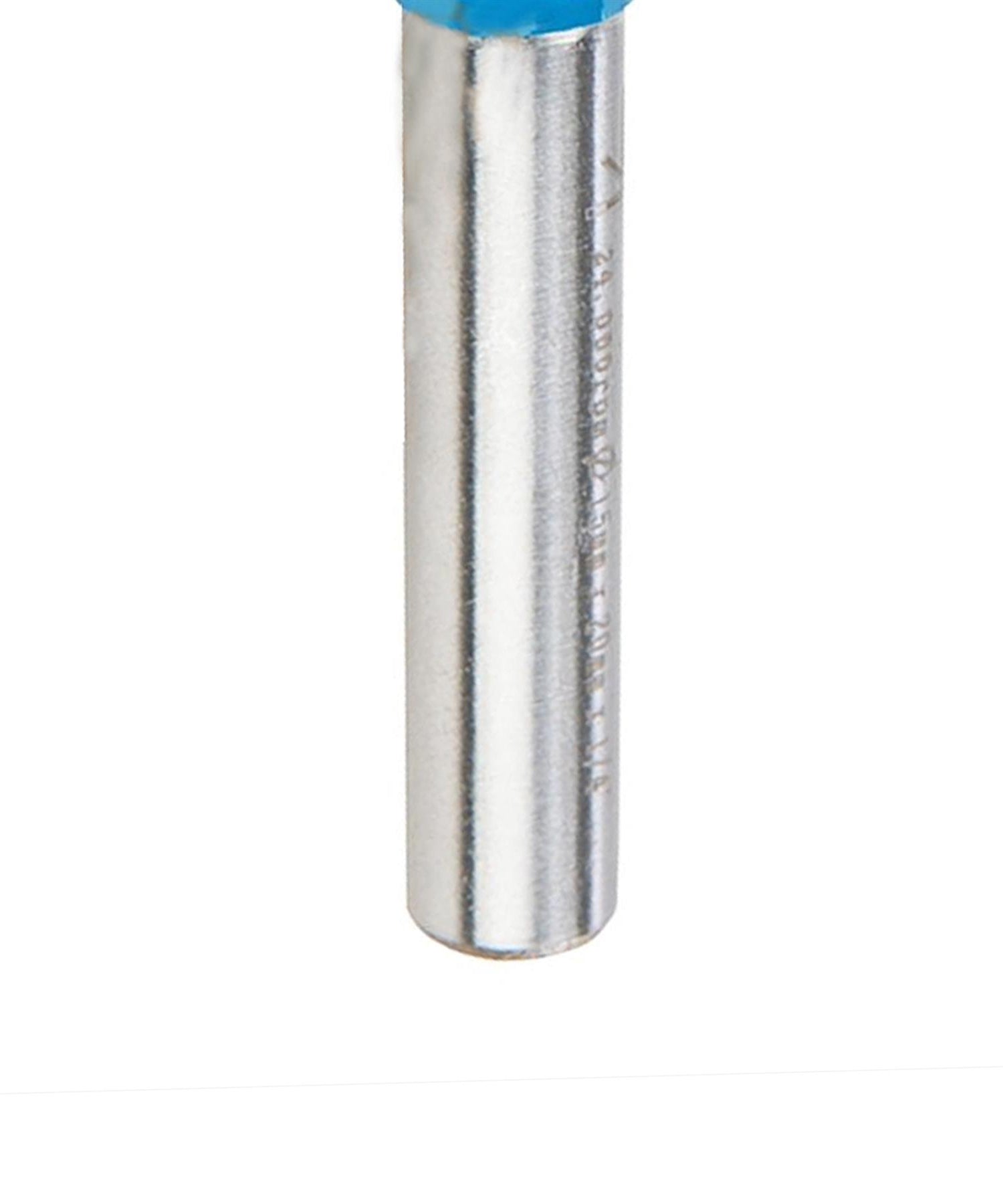 Straight 2 Flute Router Bit Cutter 1/4" Shank Carbide TCT Groove Metric 15x20mm