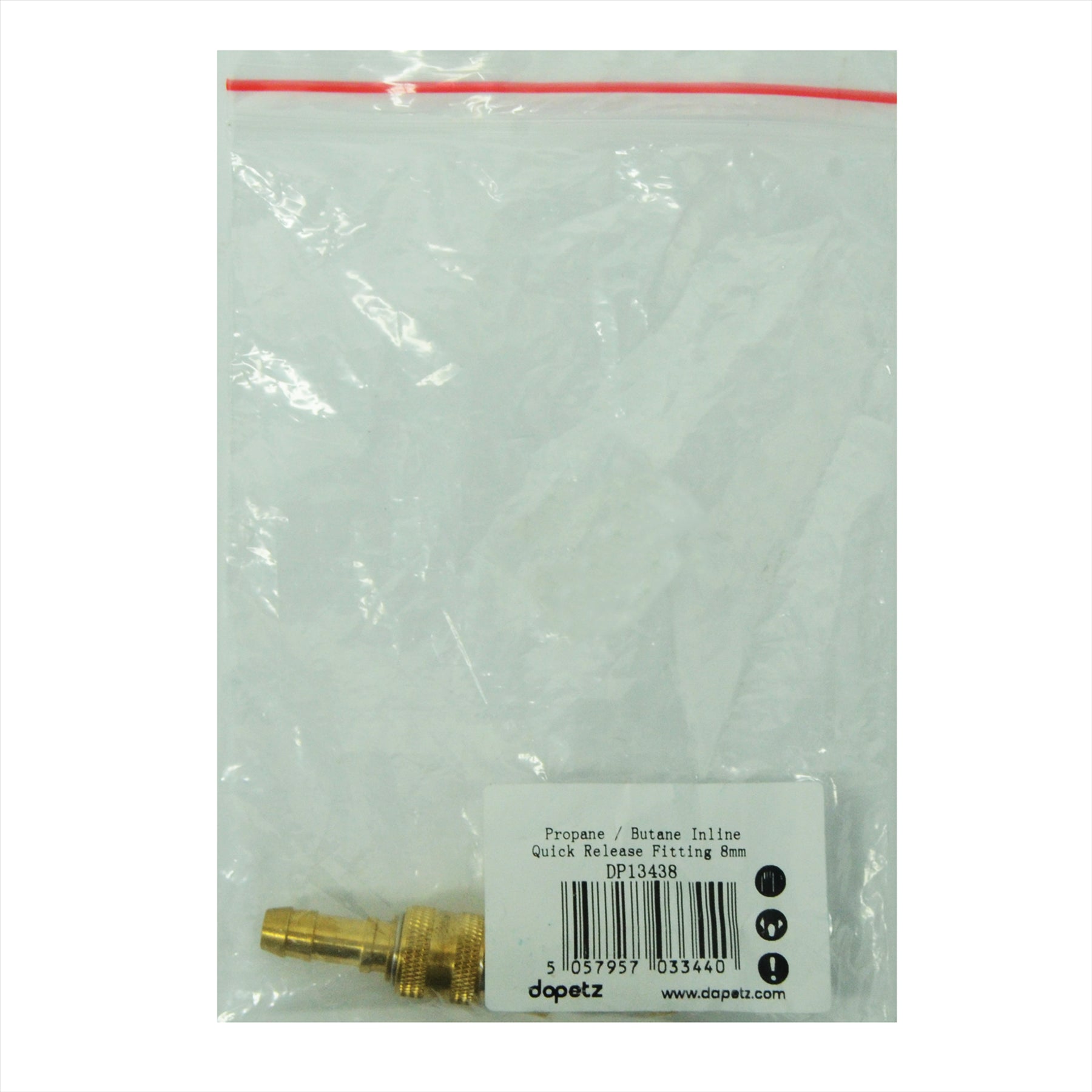 Propane Butane Inline Quick Release Fittings 8mm By Dapetz