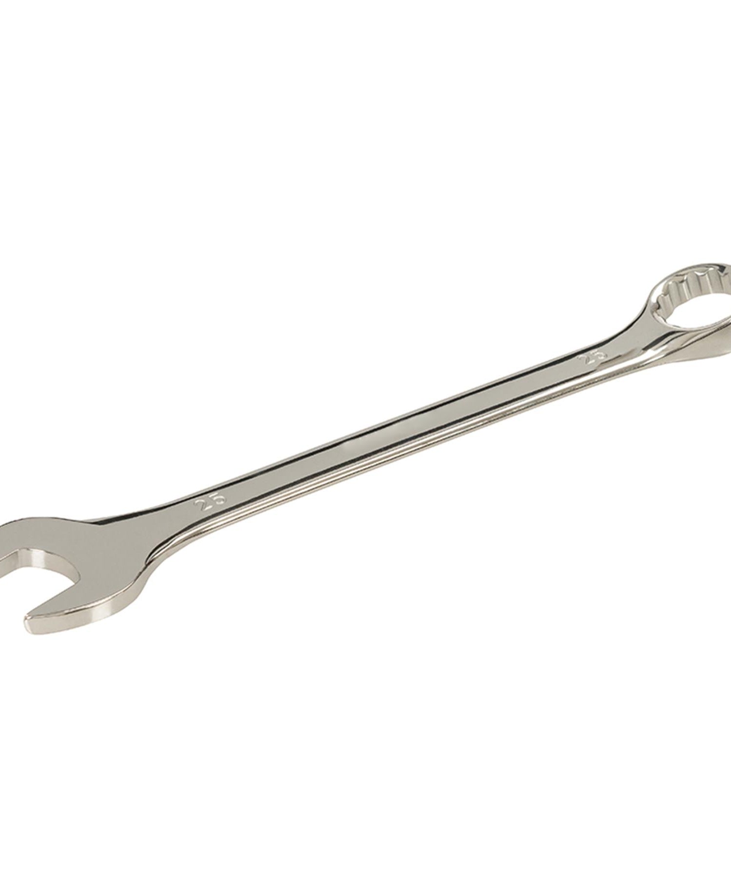 Combination Open Ring Spanner Chrome Mechanics Garage Tools (25mm) By Dapetz