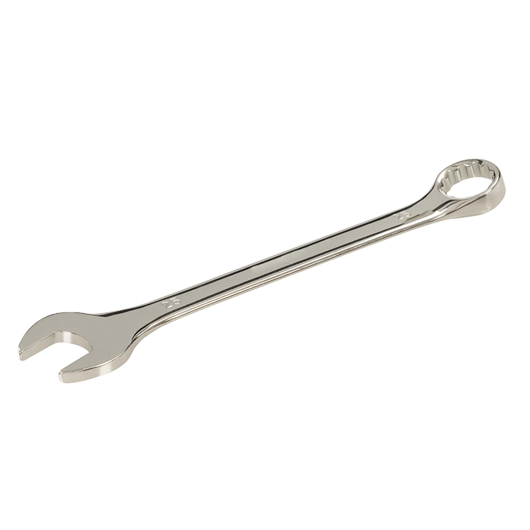 Combination Open Ring Spanner Chrome Mechanics Garage Tools (25mm) By Dapetz