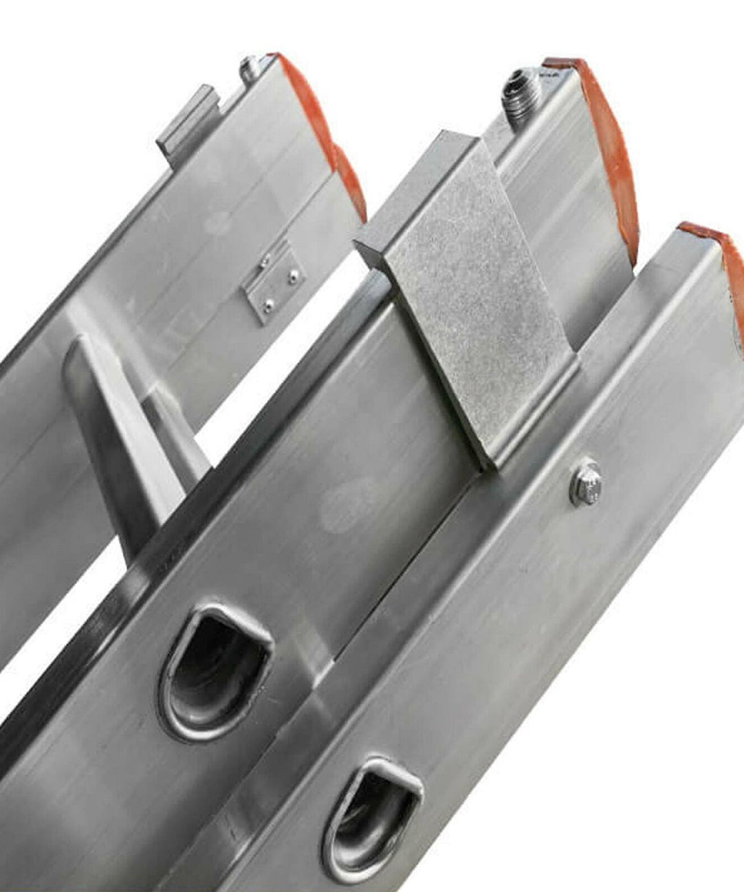 Dapetz 13 Rung Aluminium Extension Ladder 3.5m, Triple Section, Made In Uk