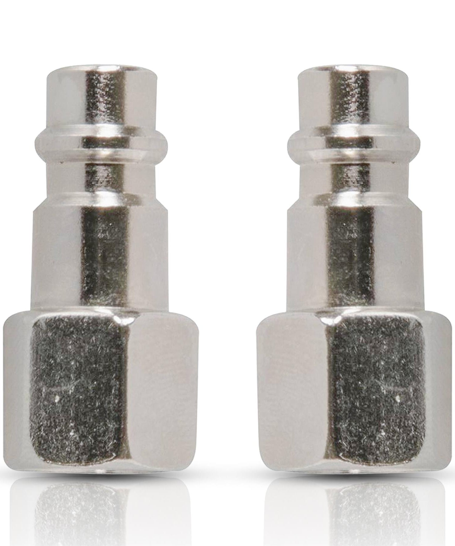 Euro Airline Hose Fitting Connector 1/4" BSP Quick Release Female Thread 2PC