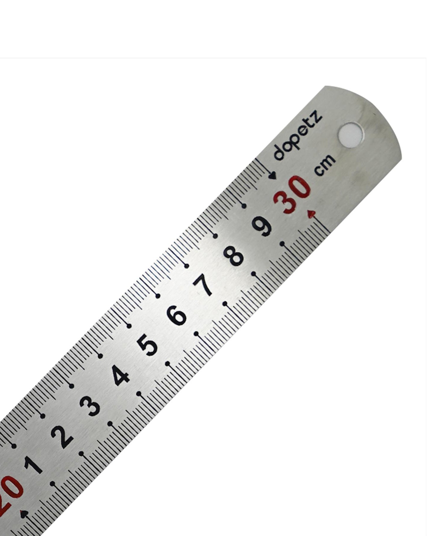 Stainless Steel 12" Metal Ruler Metric & Imperial 300mm Engineers Rule By Dapetz