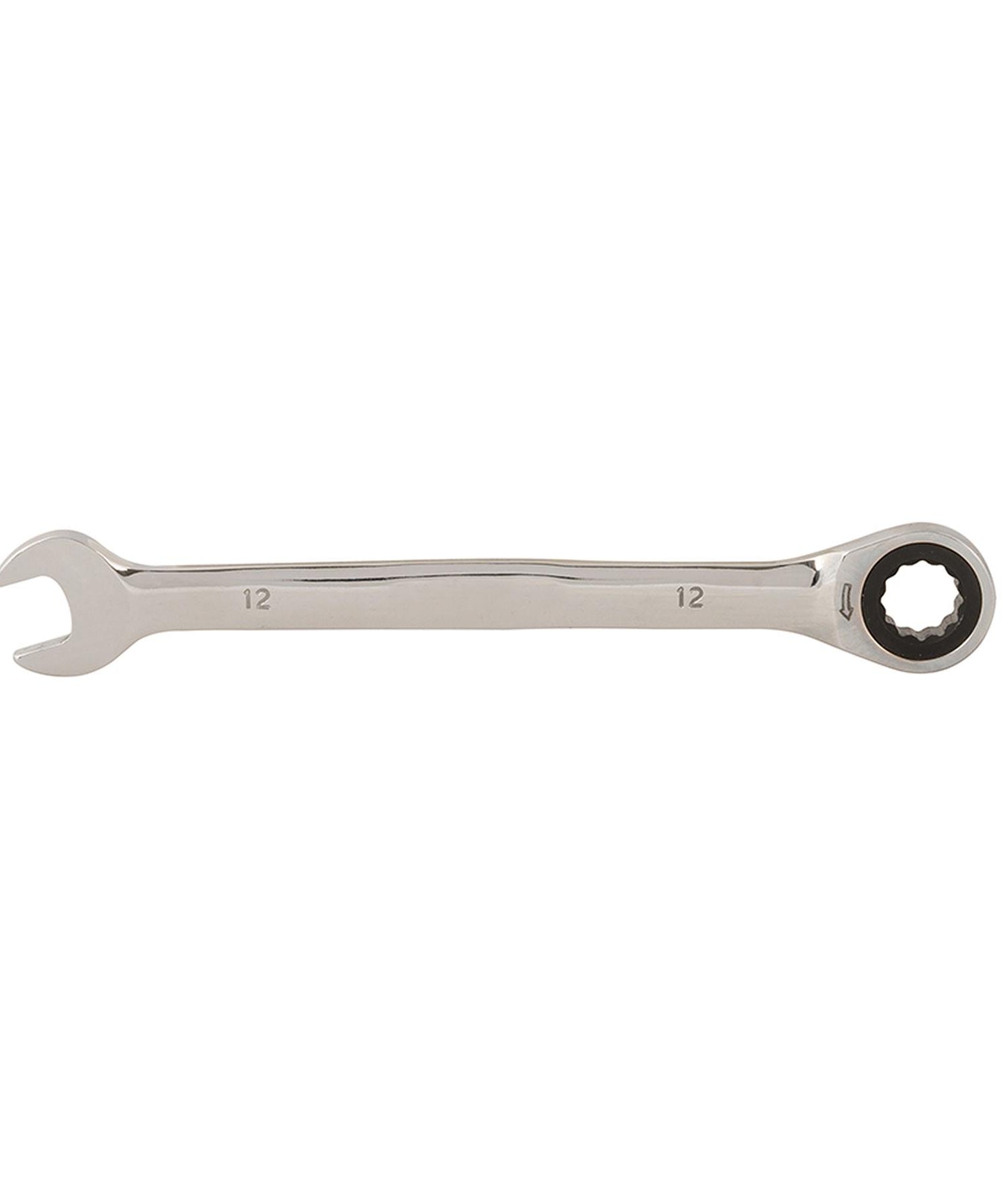 Fixed Head Ratchet Metric Spanner Open End Ring Combination 12mm