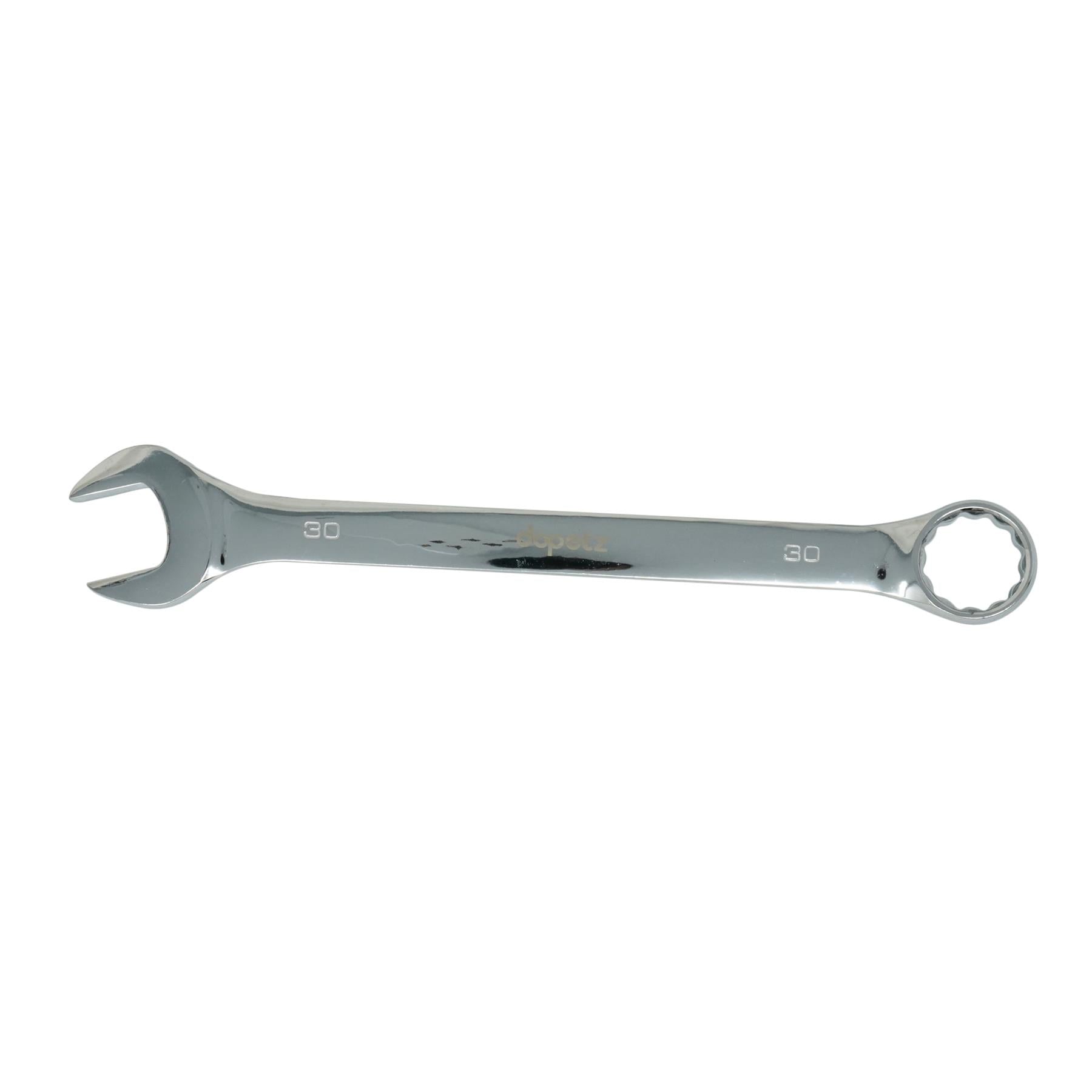 Combination Open Ring Spanner Chrome Mechanics Garage Tools 30mm by Daptez